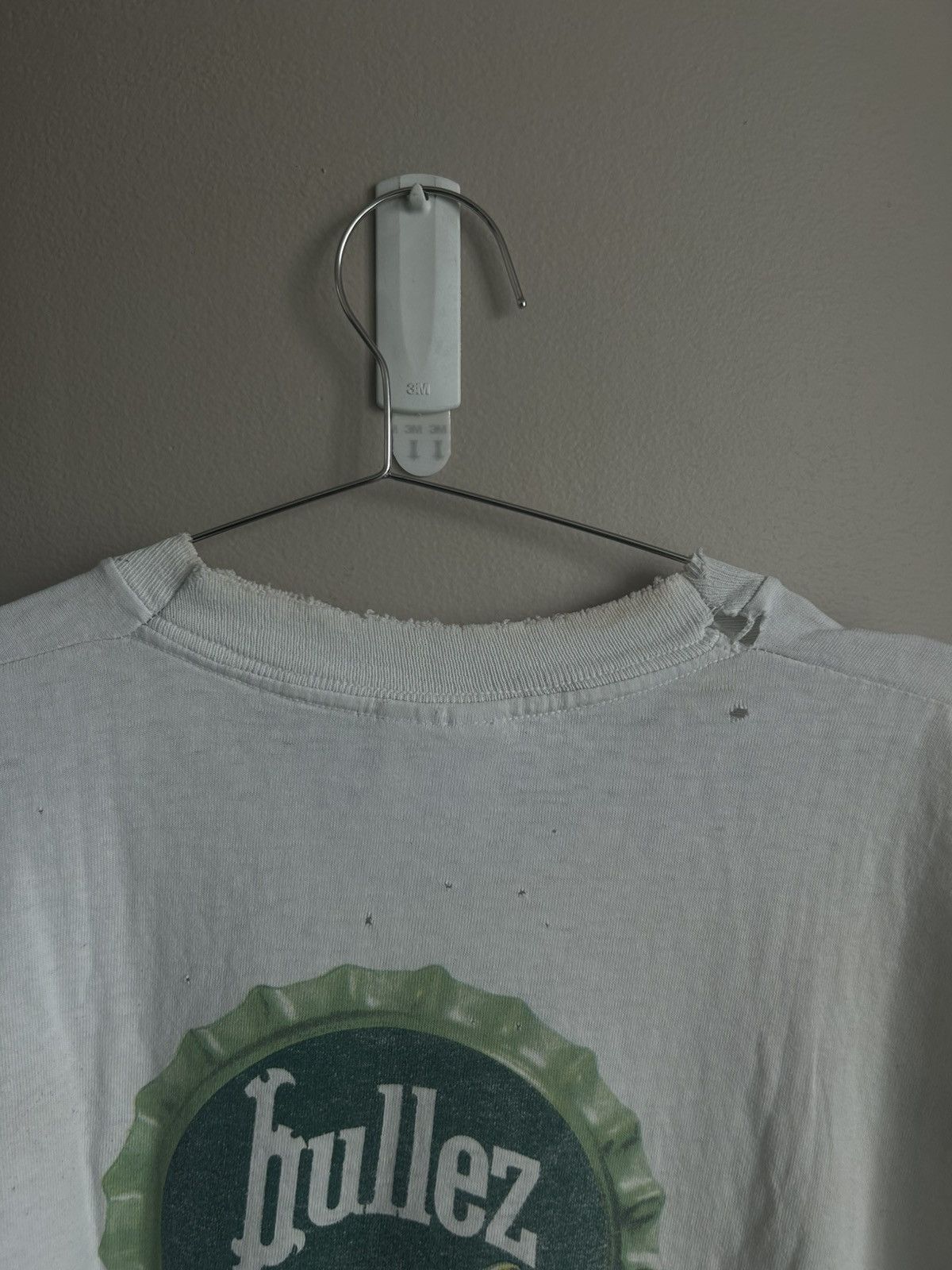 Vintage Vintage Fader Perrier Drink 90s Graphic T Shirt Thrashed Size US L / EU 52-54 / 3 - 7 Thumbnail