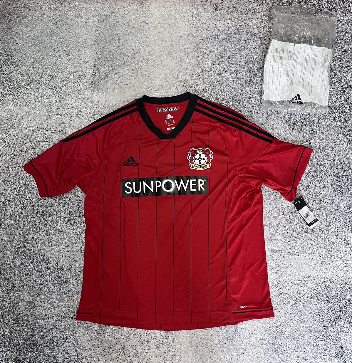 Adidas × Vintage NEW Adidas Bayer Leverkusen 2012/13 Jersey Football Soccer Size US XXL / EU 58 / 5 - 1 Thumbnail