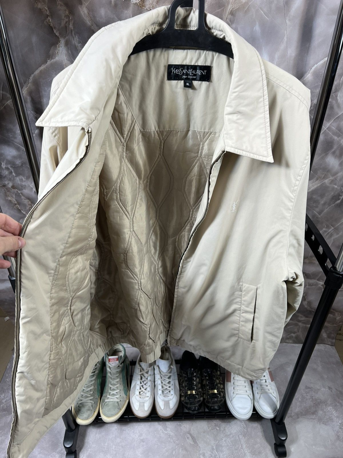 Yves Saint Laurent Vintage Yves Saint Laurent Y2k jacket Size US XL / EU 56 / 4 - 9 Thumbnail
