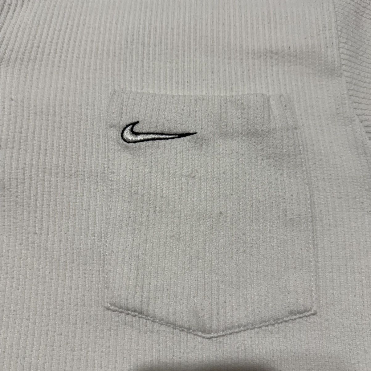 Nike × Vintage Vintage Nike Men’s White Golf Polo Shirt 90’s Slim Size L Size US L / EU 52-54 / 3 - 4 Thumbnail