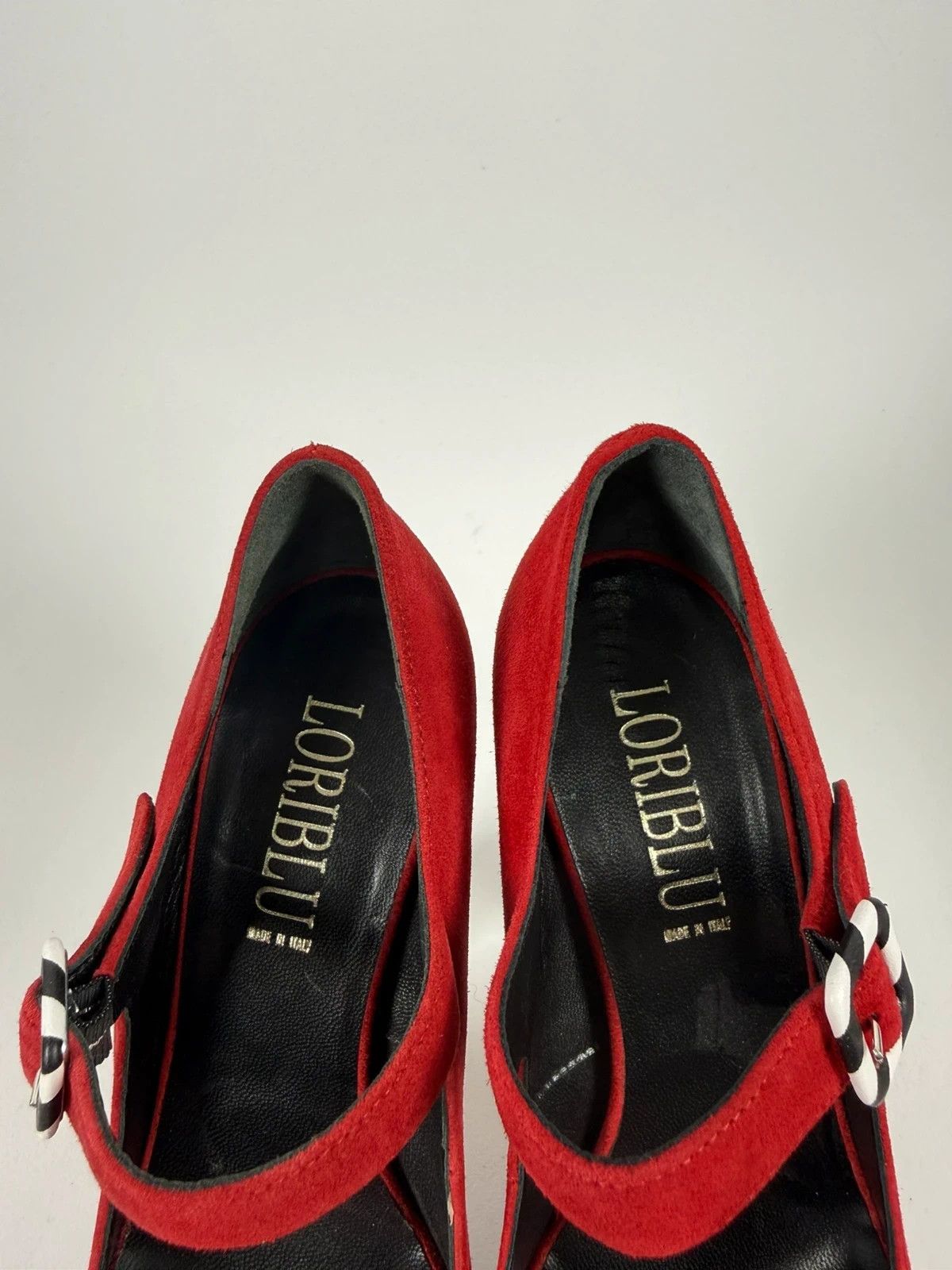 Other Loriblu Italy Suede Sandals Heels size 39.5 Size US 9.5 / IT 39.5 - 5 Thumbnail
