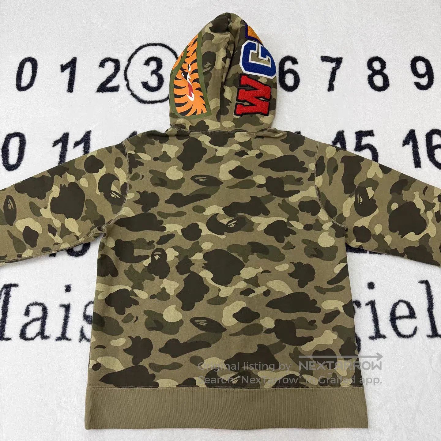 Bape Green Camo Shark Zip. Size US XL / EU 56 / 4 - 3 Thumbnail