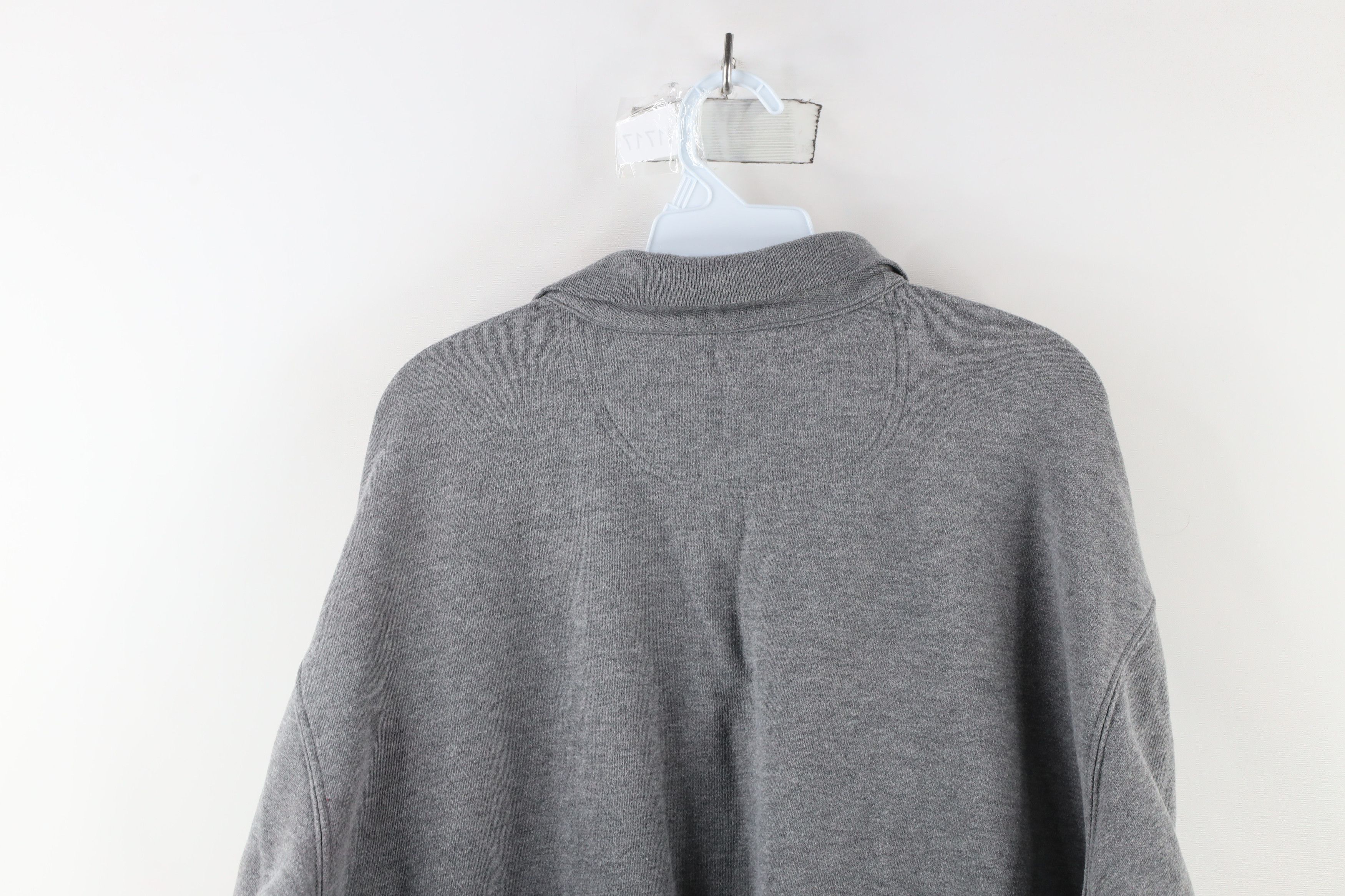 Vintage Vintage 90s Streetwear Block Collared Pullover Sweatshirt Size US XXL / EU 58 / 5 - 7 Thumbnail