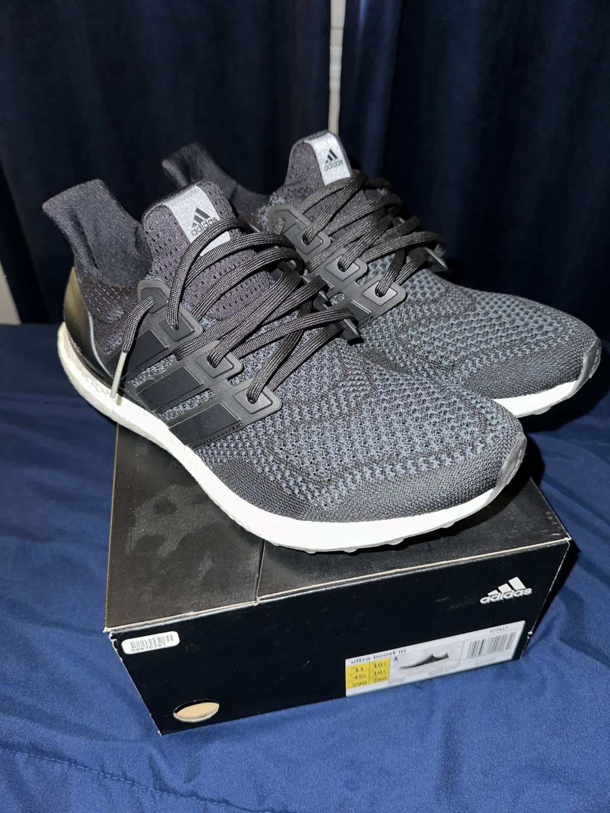 Adidas Ultraboost 1.0 Core Black Size US 11 / EU 44 - 1 Thumbnail