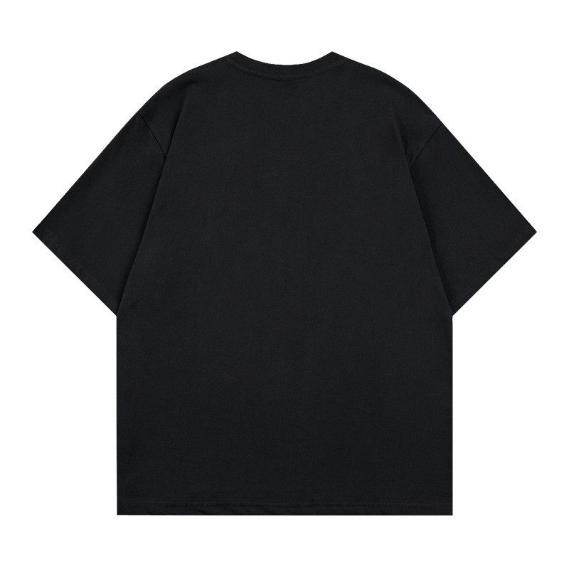 Japanese Brand Men's American-Style Cat Embroidery & Print T-Shirt Size US M / EU 48-50 / 2 - 2 Thumbnail