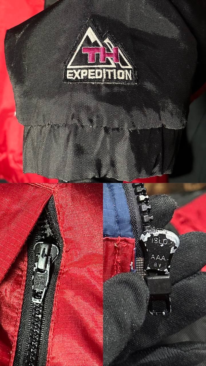 Tommy Hilfiger × Vintage 90s Tommy Hilfiger Jacket Puffer Down Streetwear duck Size US L / EU 52-54 / 3 - 2 Thumbnail
