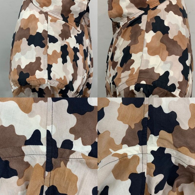 Prada Prada Camo Print Men Shirt Sz 40 15 3/4 UCM682 Size US M / EU 48-50 / 2 - 6 Thumbnail
