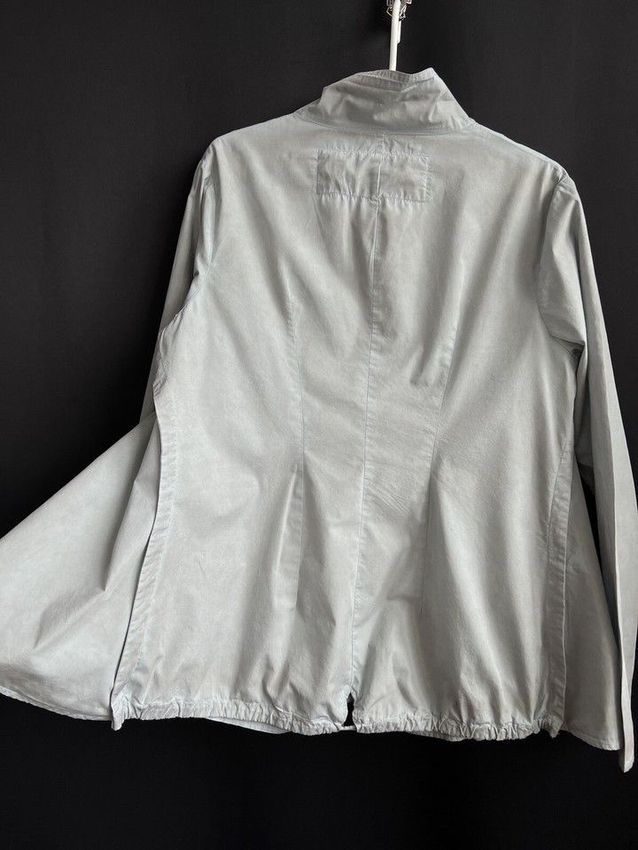Rundholz Rundholz Woman's Shirt Blouse Cotton Gray Size L Size L / US 10 / IT 46 - 5 Thumbnail