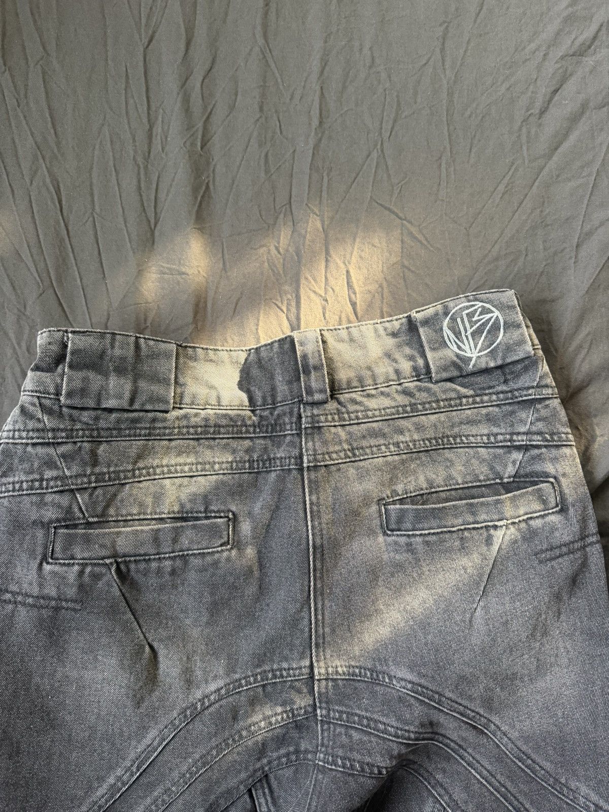 No Faith Studios No Faith Studios Wavy Denim Size US 30 / EU 46 - 5 Thumbnail