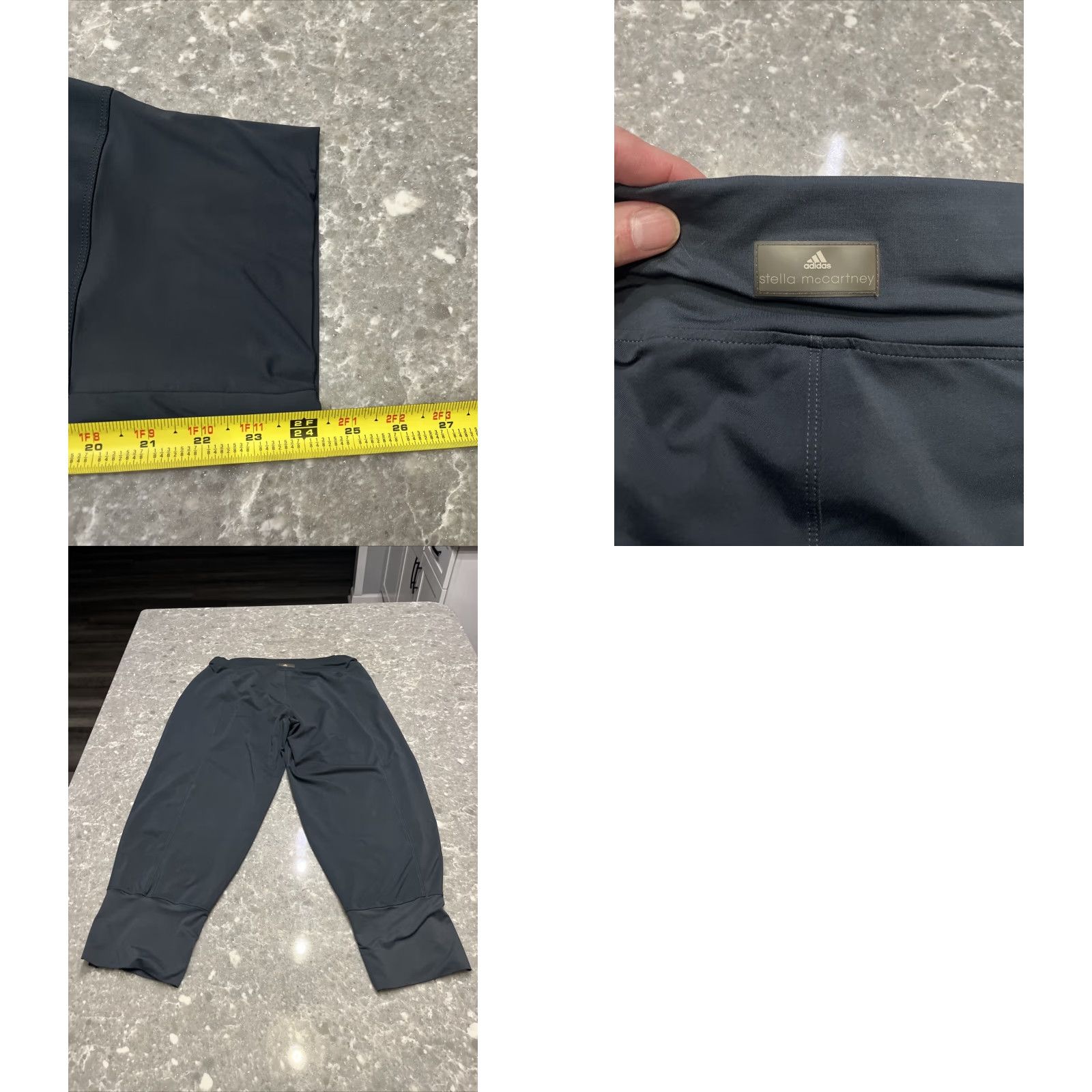 Adidas ADIDAS STELLA MCCARTNEY Gray Yoga Leggings L Women Regular Ankle Size L Capable for Yoga Mens Womens Girls? Size 36" / US 14 / IT 50 - 8 Thumbnail