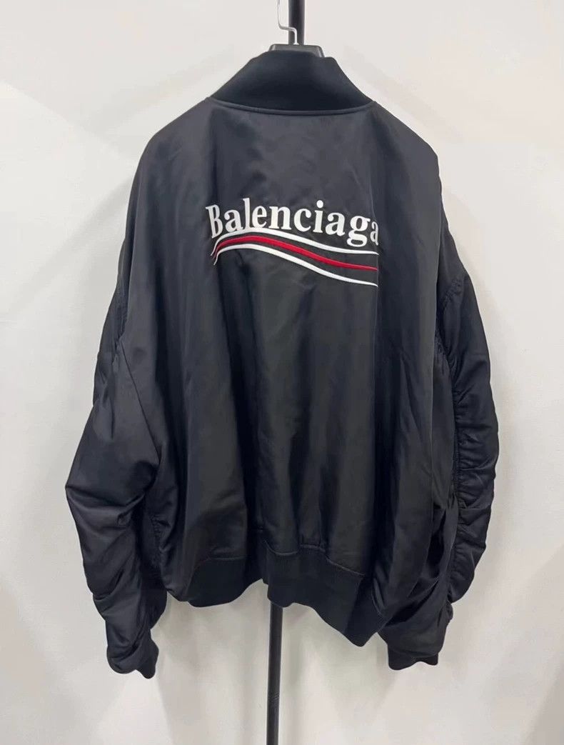Balenciaga Balenciaga Letter Logo printed jacket with long sleeves Size US M / EU 48-50 / 2 - 2 Thumbnail