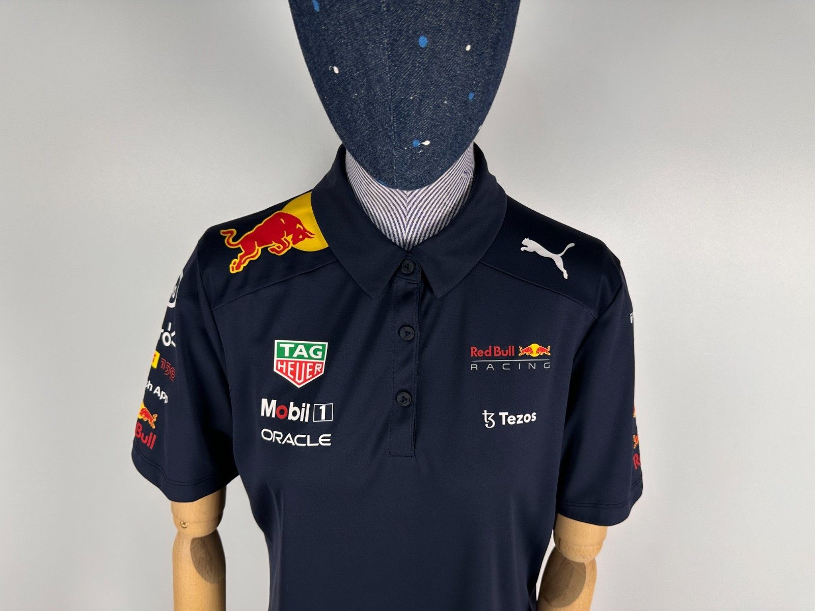 Red Bull Puma Red Bull Racing F1 Team Short Sleeve Polo Shirt Size M Size M / US 6-8 / IT 42-44 - 2 Thumbnail