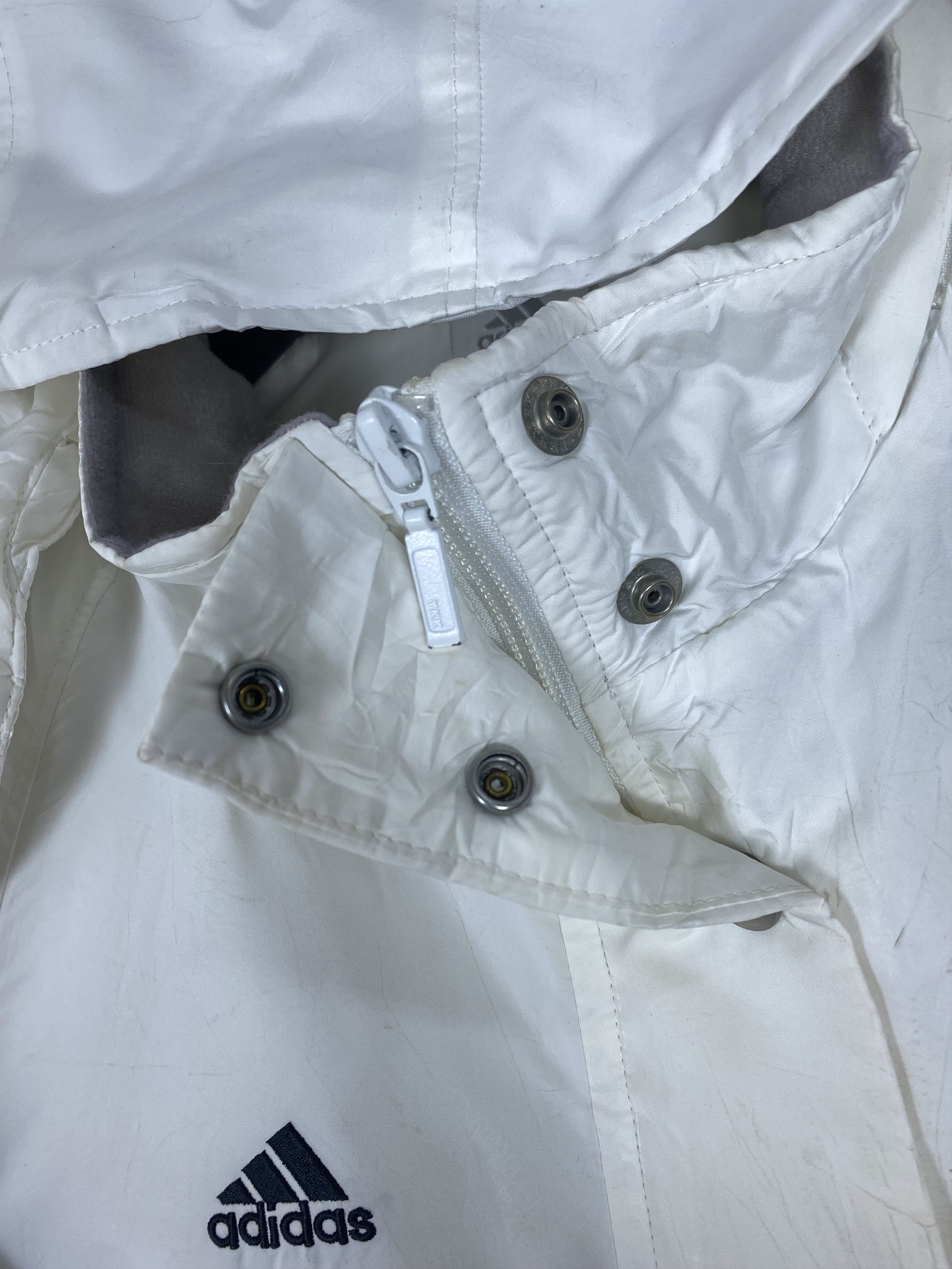 Adidas × Vintage Vintage Adidas Long Jacket Size US S / EU 44-46 / 1 - 5 Thumbnail
