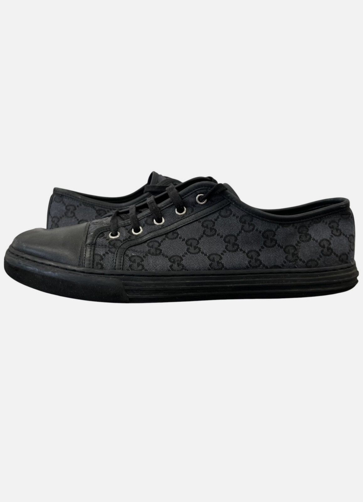 Gucci Gucci GG Logo Low Top Sneakers 426189 Size 10 Size US 10 / EU 43 - 1 Thumbnail