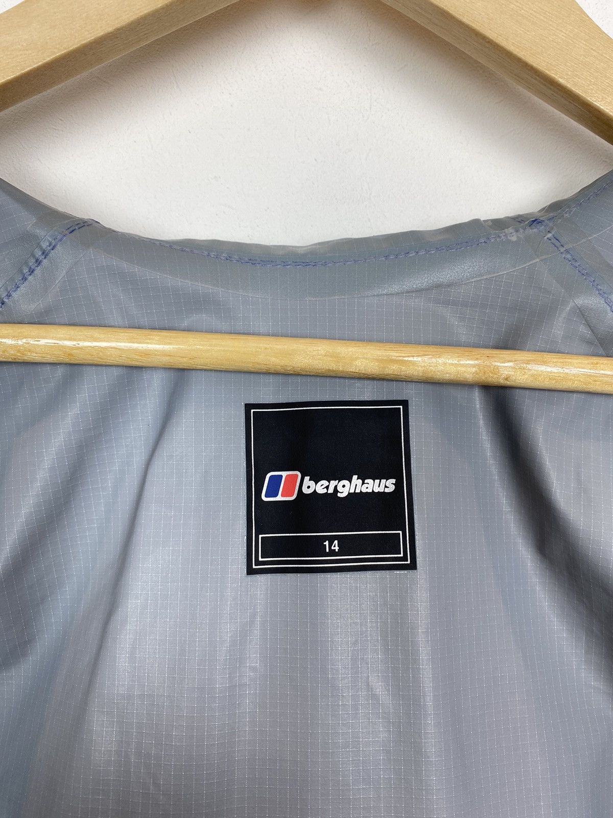 Berghaus Berghaus AQ2 Nylon Hooded Outdoor Jacket Gorpcore Logo Blue Size XL / US 12-14 / IT 48-50 - 7 Thumbnail
