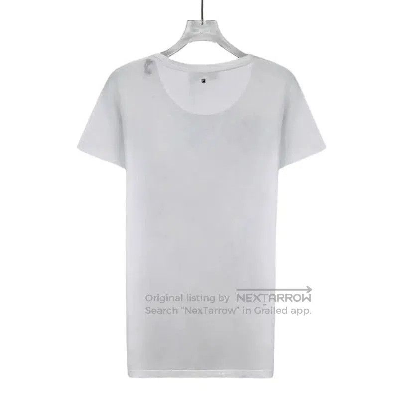 Valentino Valentino White Cotton Women's T-Shirt with Embroidery . Size S / US 4 / IT 40 - 2 Thumbnail