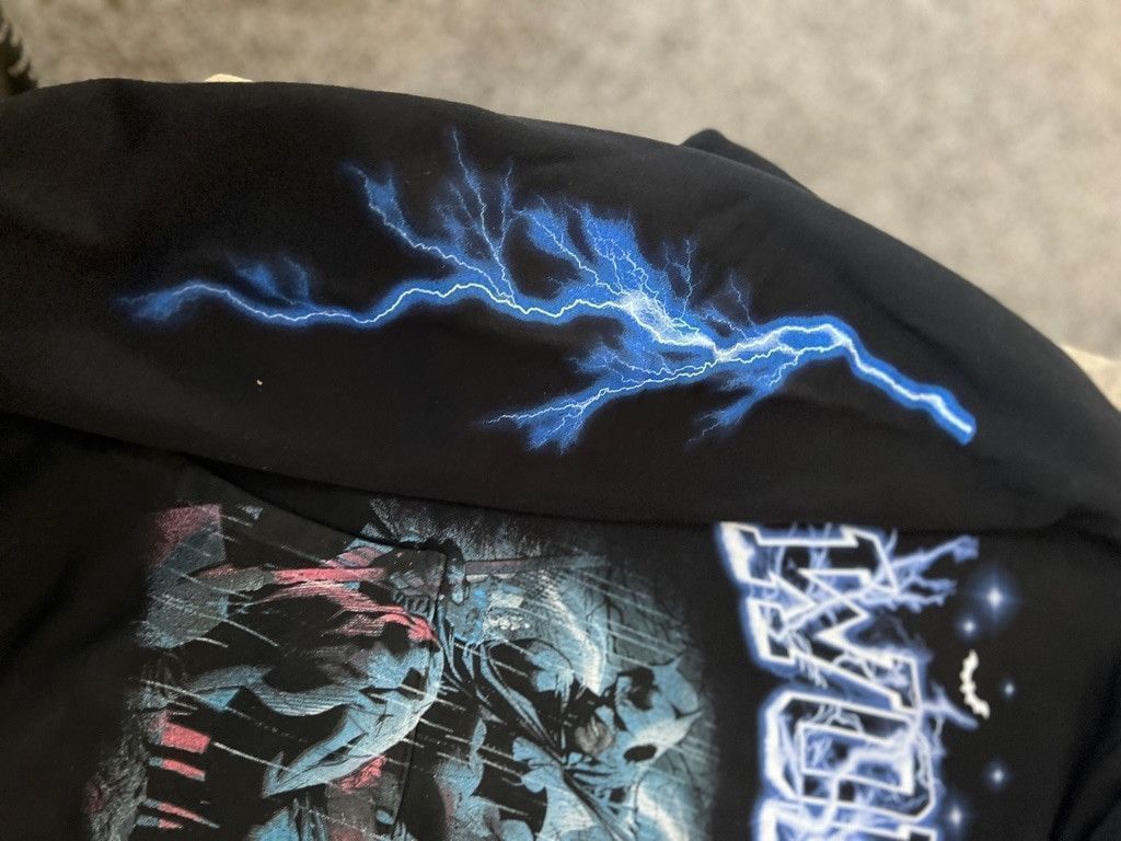 Darc Sport DarcSport - (XL) - Roided OUT BATMAN Hoodie Black/Blue RARE Size US XL / EU 56 / 4 - 6 Thumbnail