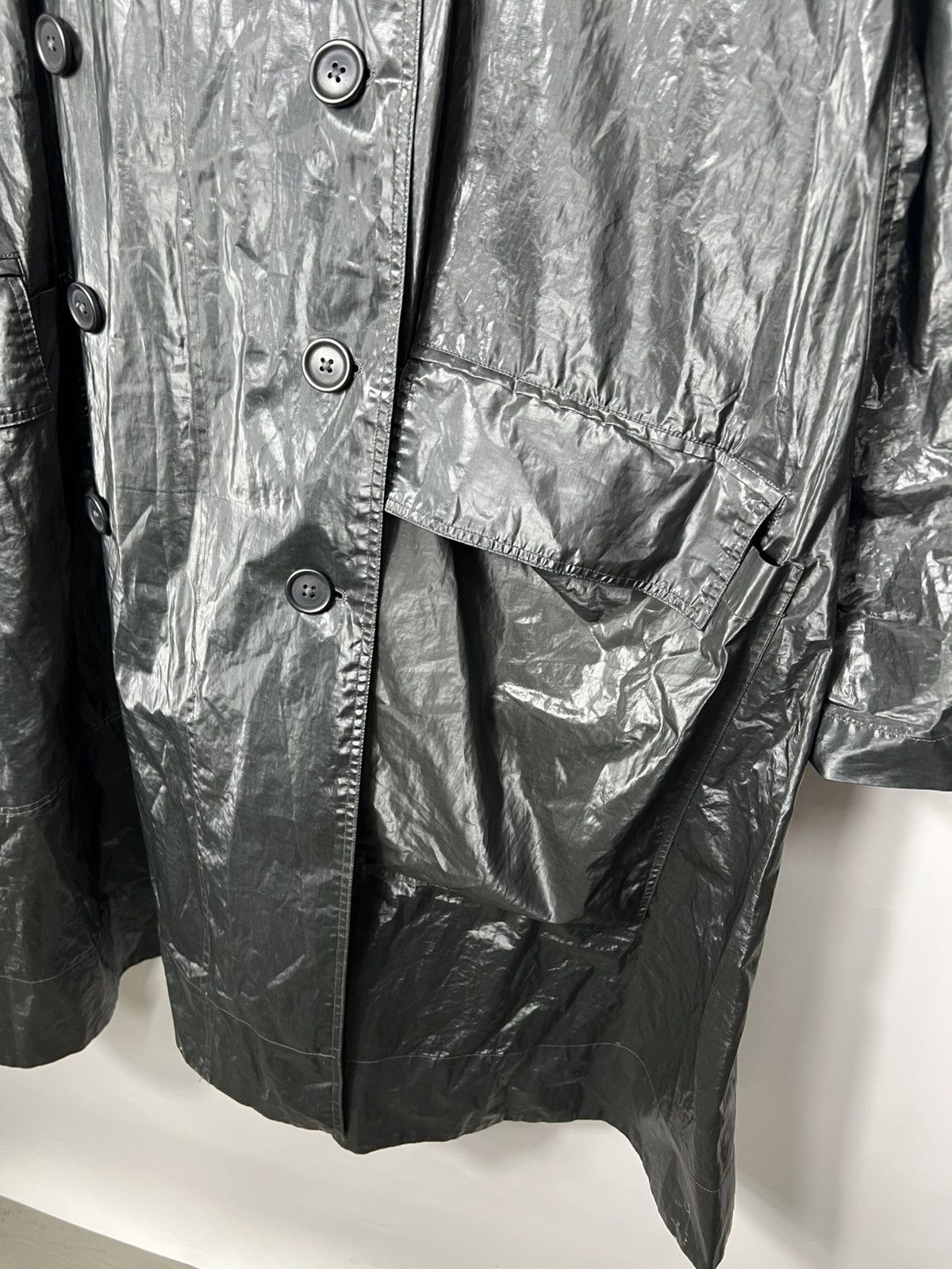 Avant Garde Opium Rundholz Dip Designer Coat Trench Unisex M