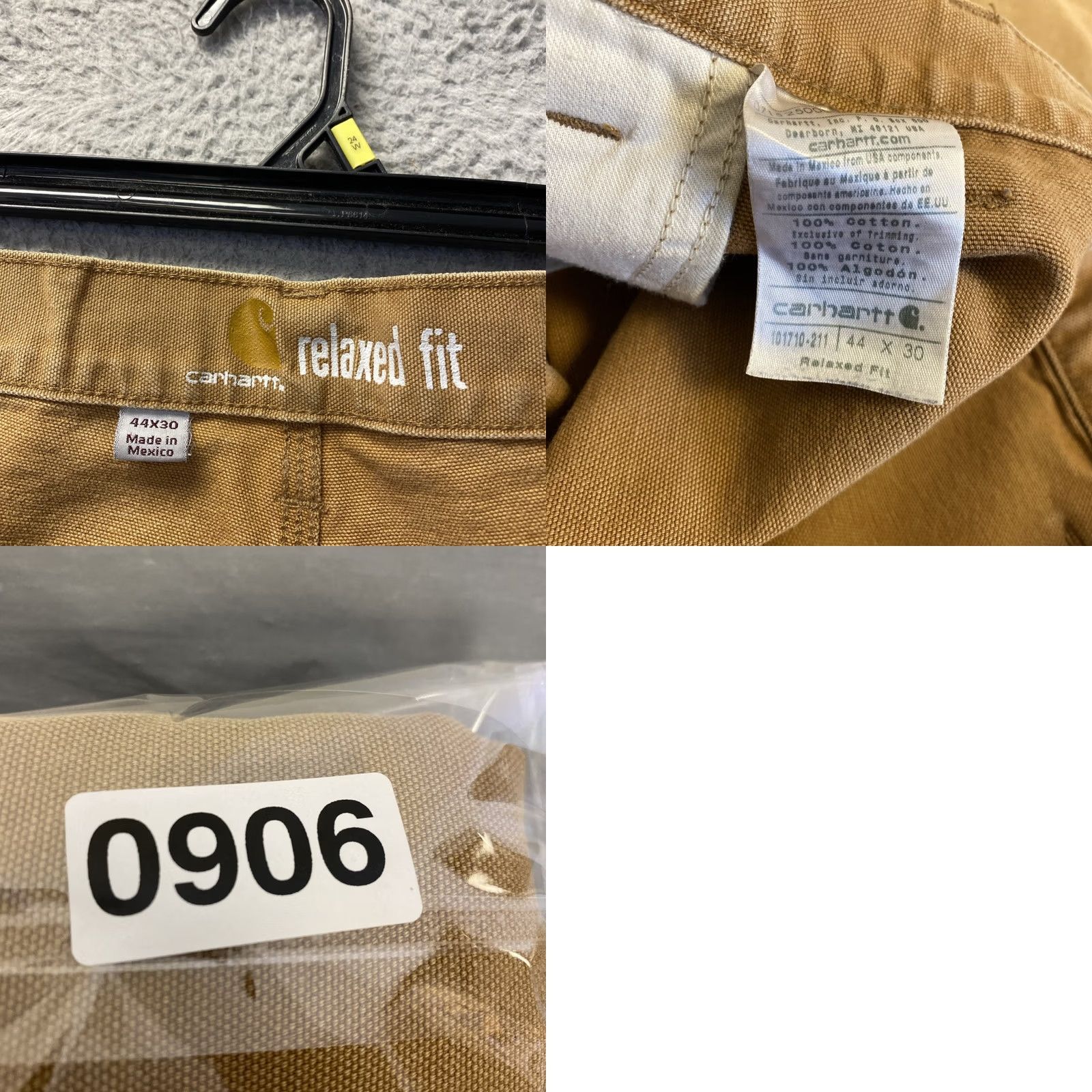 Carhartt Carhartt Dungaree Carpenter Pants Men 44x30 Brown Canvas Workwear Pockets Relaxed High Rise Jeans/ Pants Size US 44 / EU 60 - 8 Thumbnail