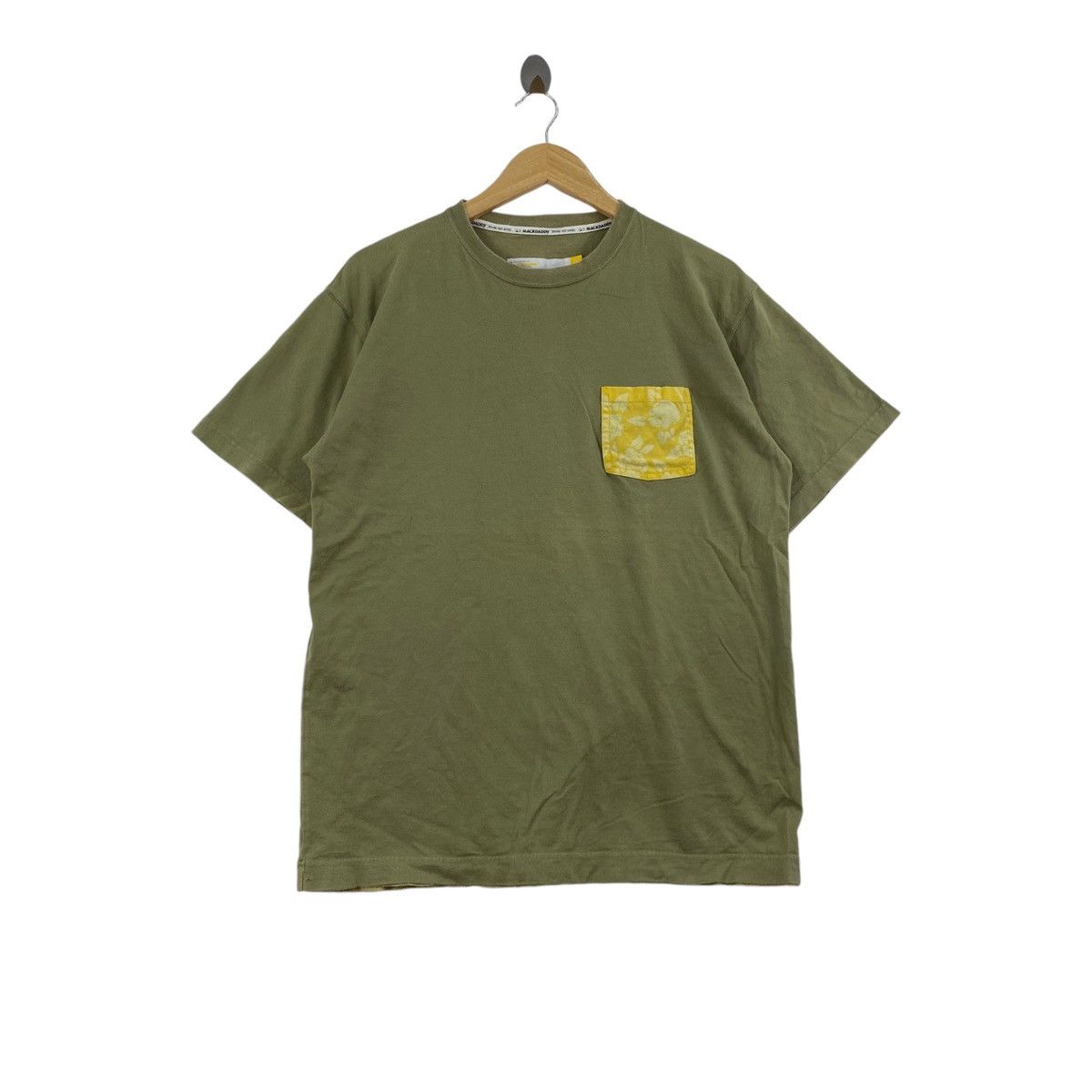 Japanese Brand MACKDADDY Japanese Brand Pocket Plain Green Short Sleeve Size US XL / EU 56 / 4 - 1 Thumbnail