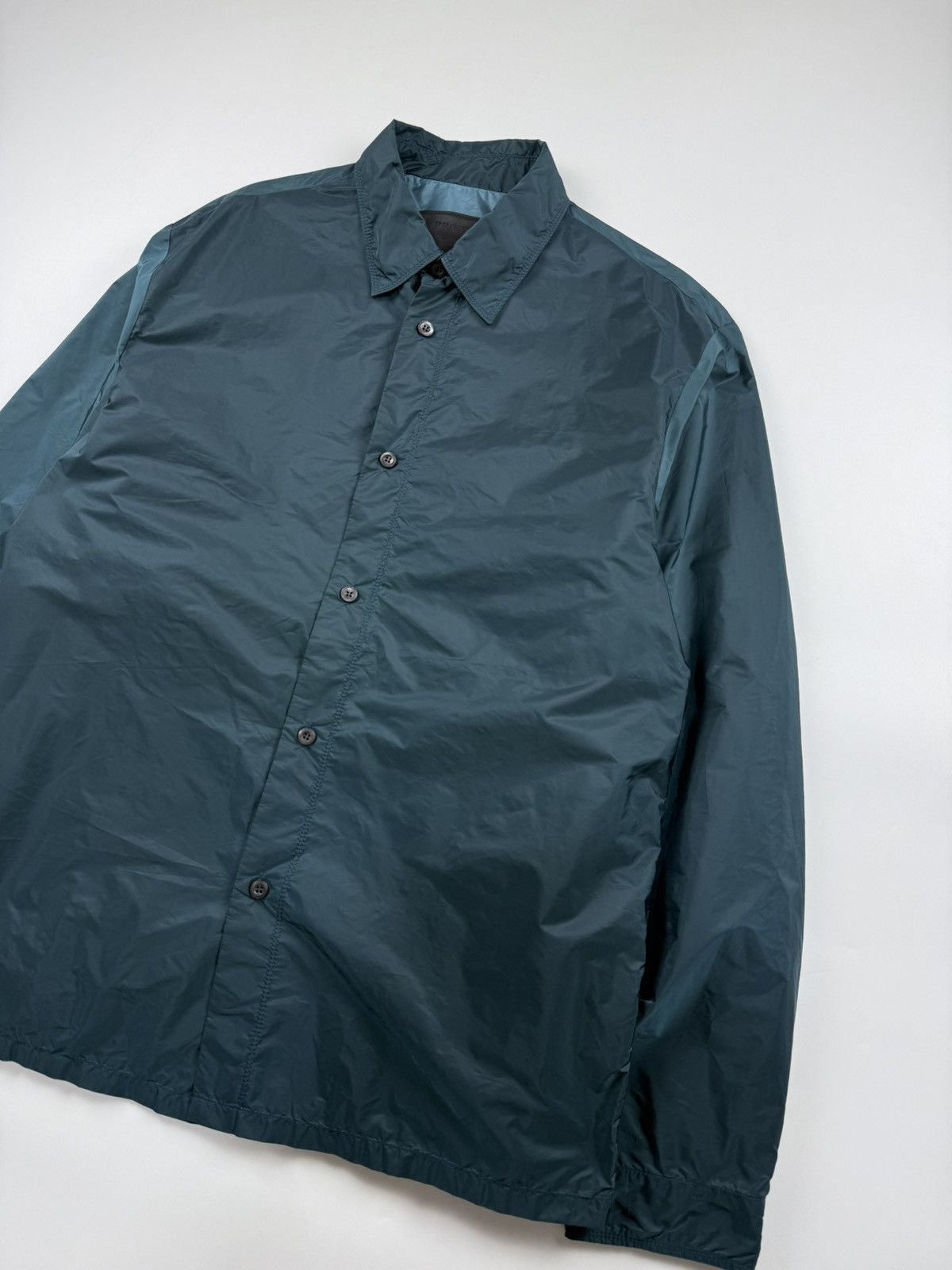 Prada Prada Side Zip Nylon Jacket Size US XL / EU 56 / 4 - 4 Thumbnail