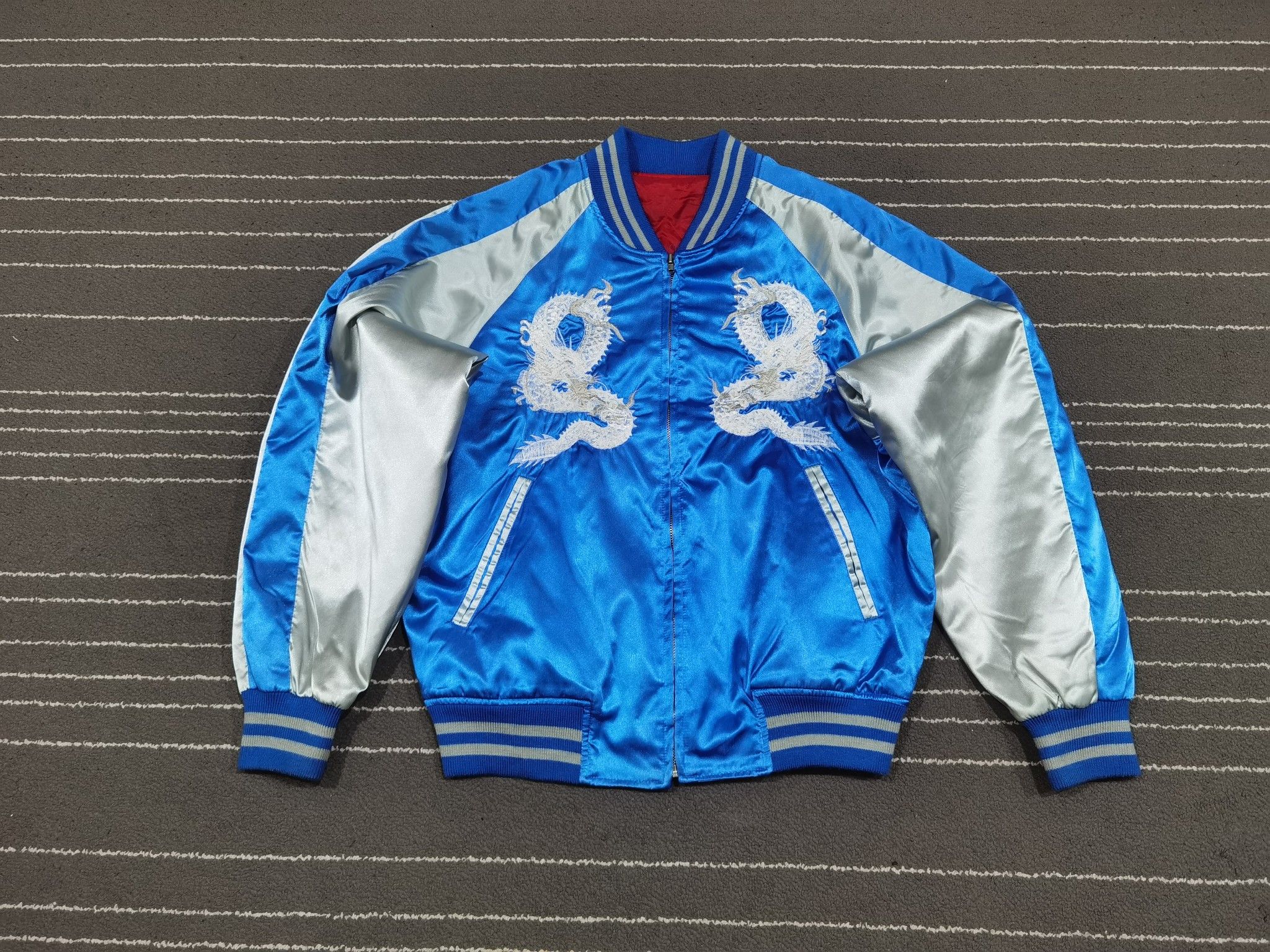 Japanese Brand hosninime.com embroidery sukajan japan M 8153 Size US M / EU 48-50 / 2 - 1 Thumbnail