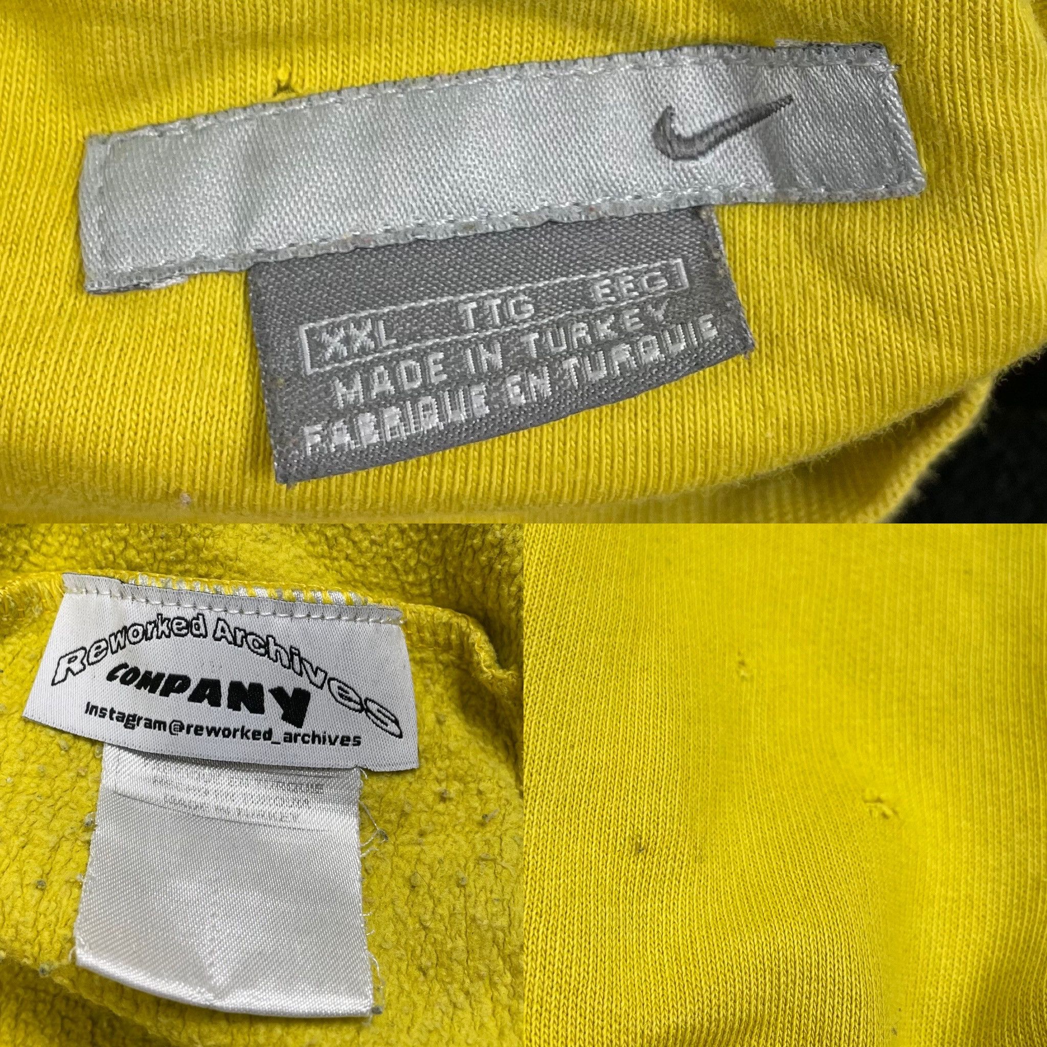 Vintage Nike Custom (Skeleton) Vintage Sweatshirt Size US XXL / EU 58 / 5 - 5 Thumbnail