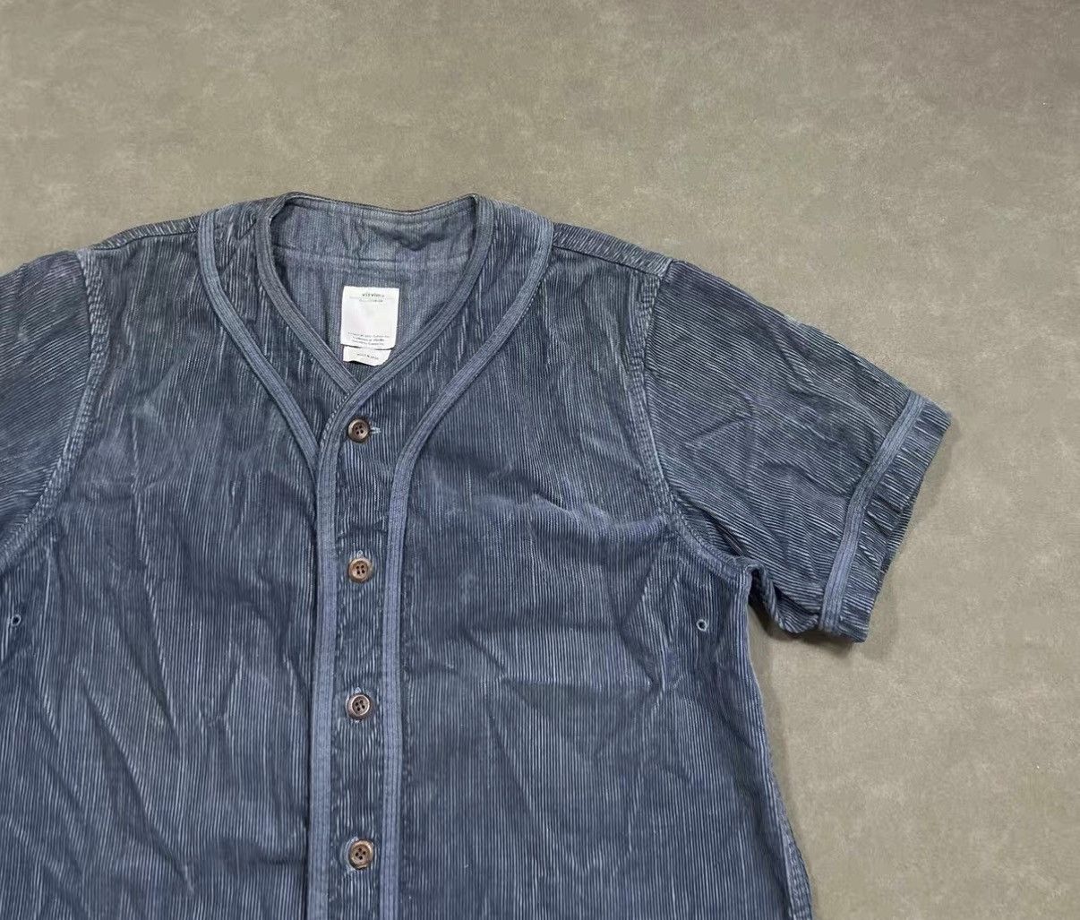 Visvim VISVIM DUGOUT SHIRT S/S KANO Baseball Short Sleeve Shirt J16 Size US M / EU 48-50 / 2 - 3 Thumbnail
