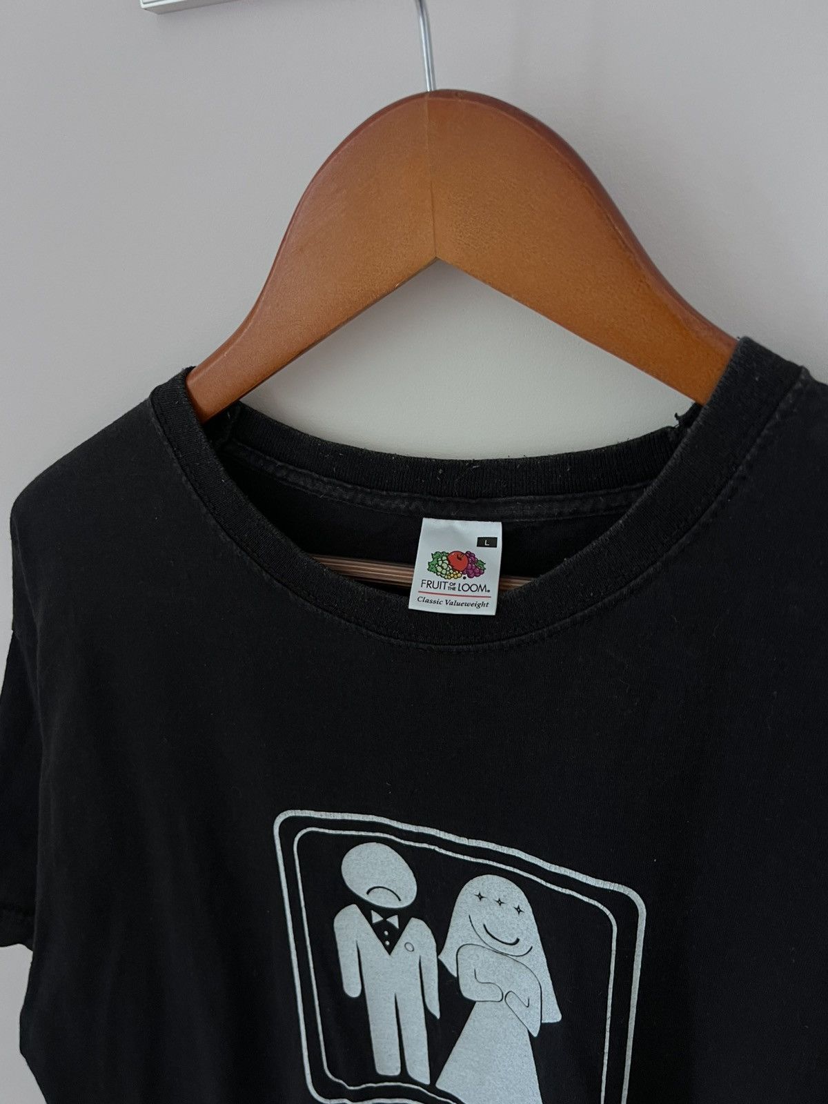 Vintage VERY RARE Chick humor tee Game over wife L Size US L / EU 52-54 / 3 - 4 Thumbnail
