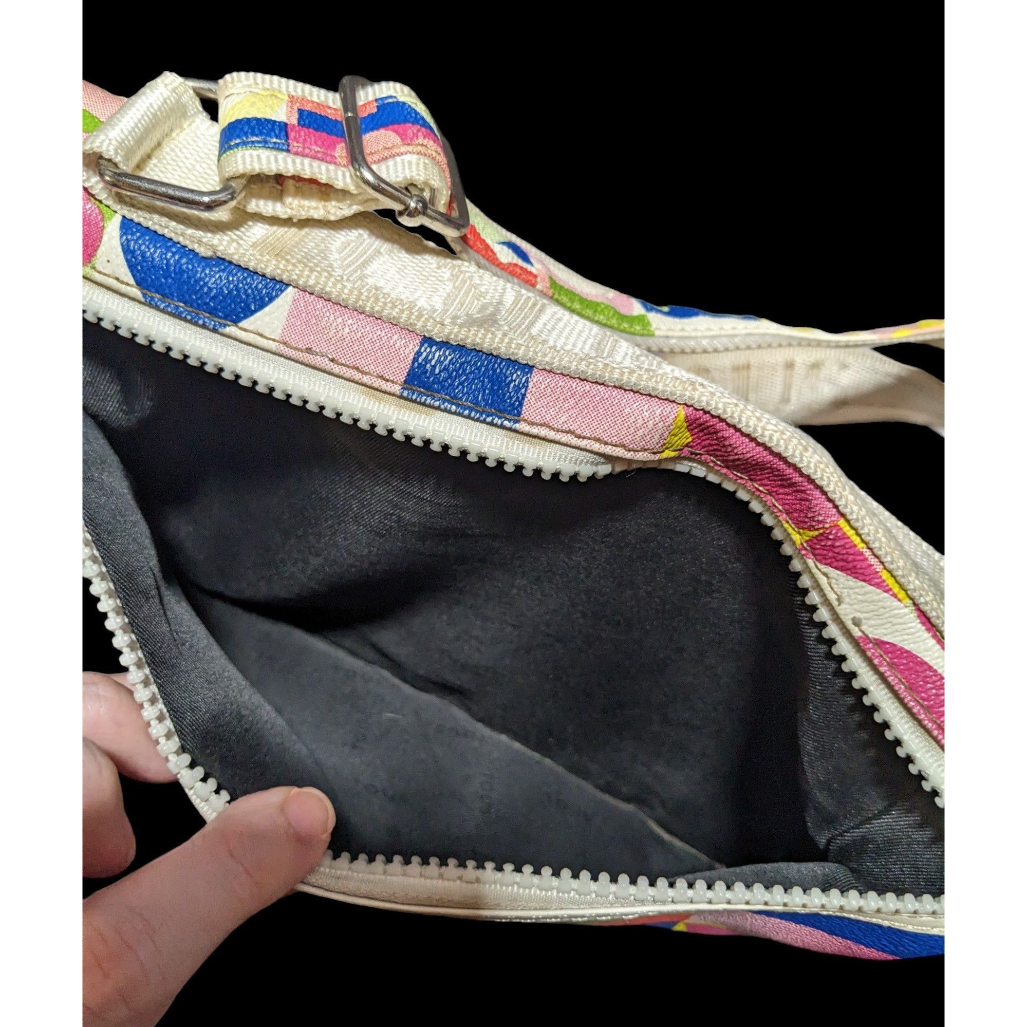 TOUS Tous Fold Over Zip Rainbow Crossbody Bag Size ONE SIZE - 6 Thumbnail