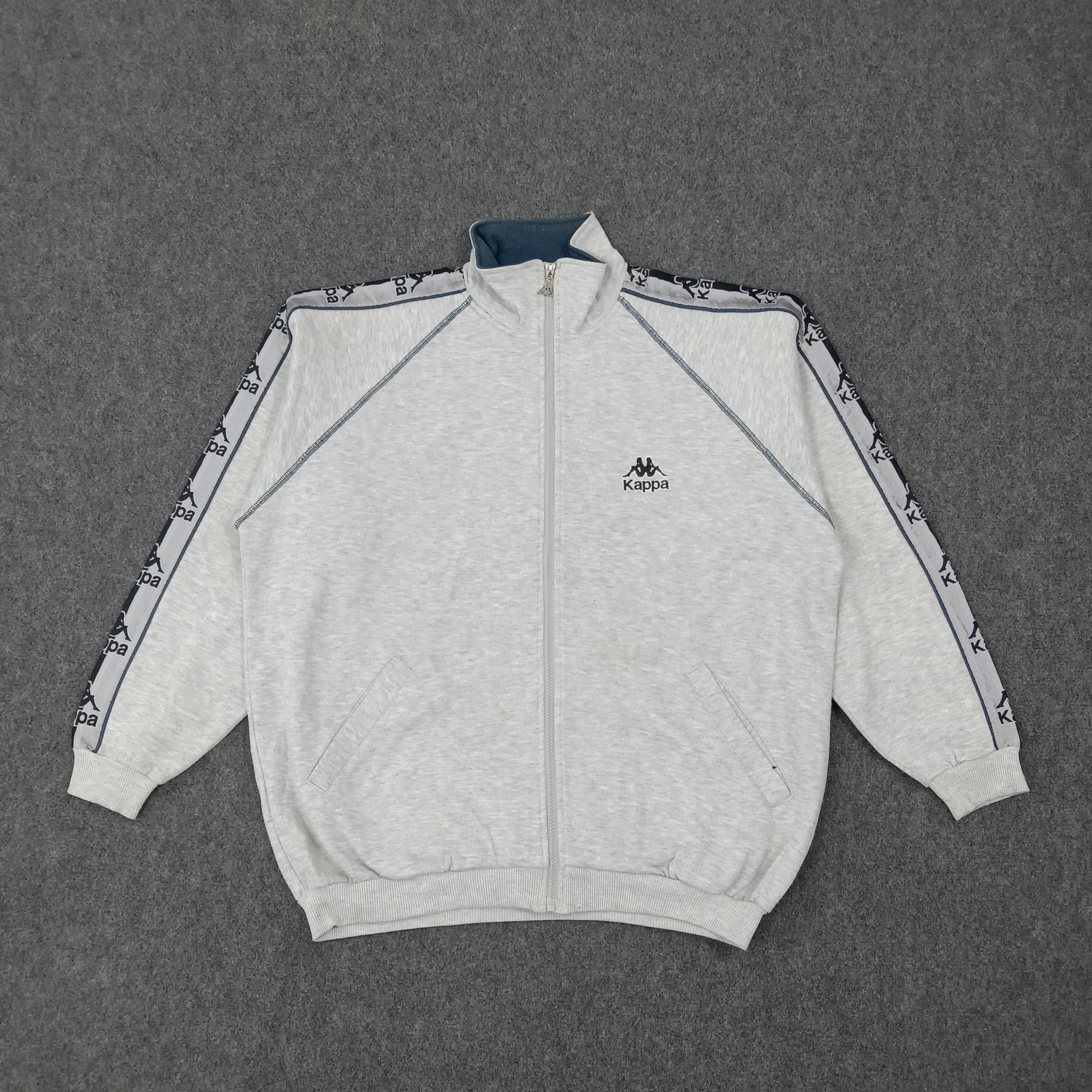 Kappa Kappa Italian Sportswear Sweater Jacket C268N12 Size US XL / EU 56 / 4 - 1 Thumbnail