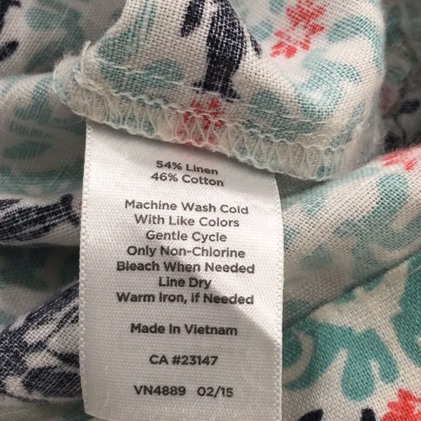 Other Talbots Blue/floral Zipper Back Side Pockets Dress Size 10 Size L / US 10 / IT 46 - 15 Thumbnail
