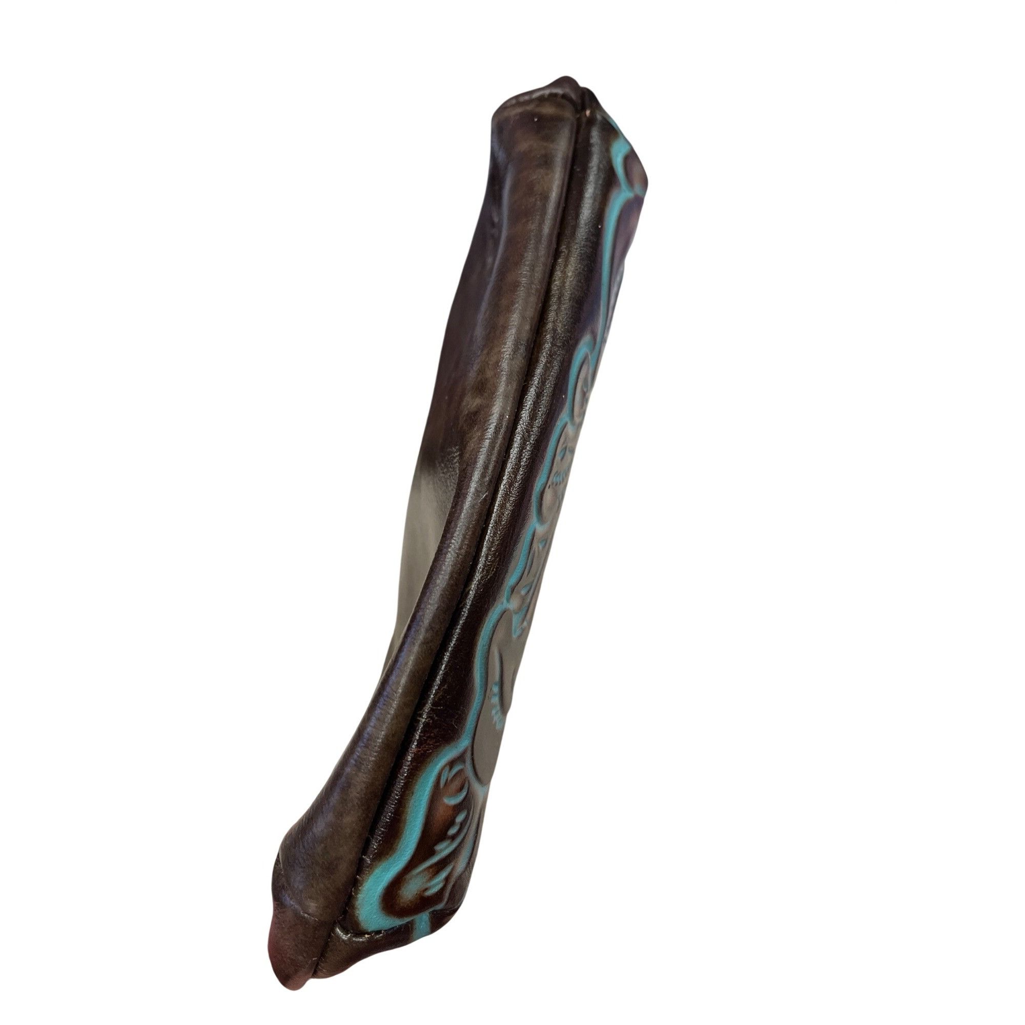 Patricia Nash Patricia Nash wms Savena turquoise black leather kisslock wr Size ONE SIZE - 8 Thumbnail