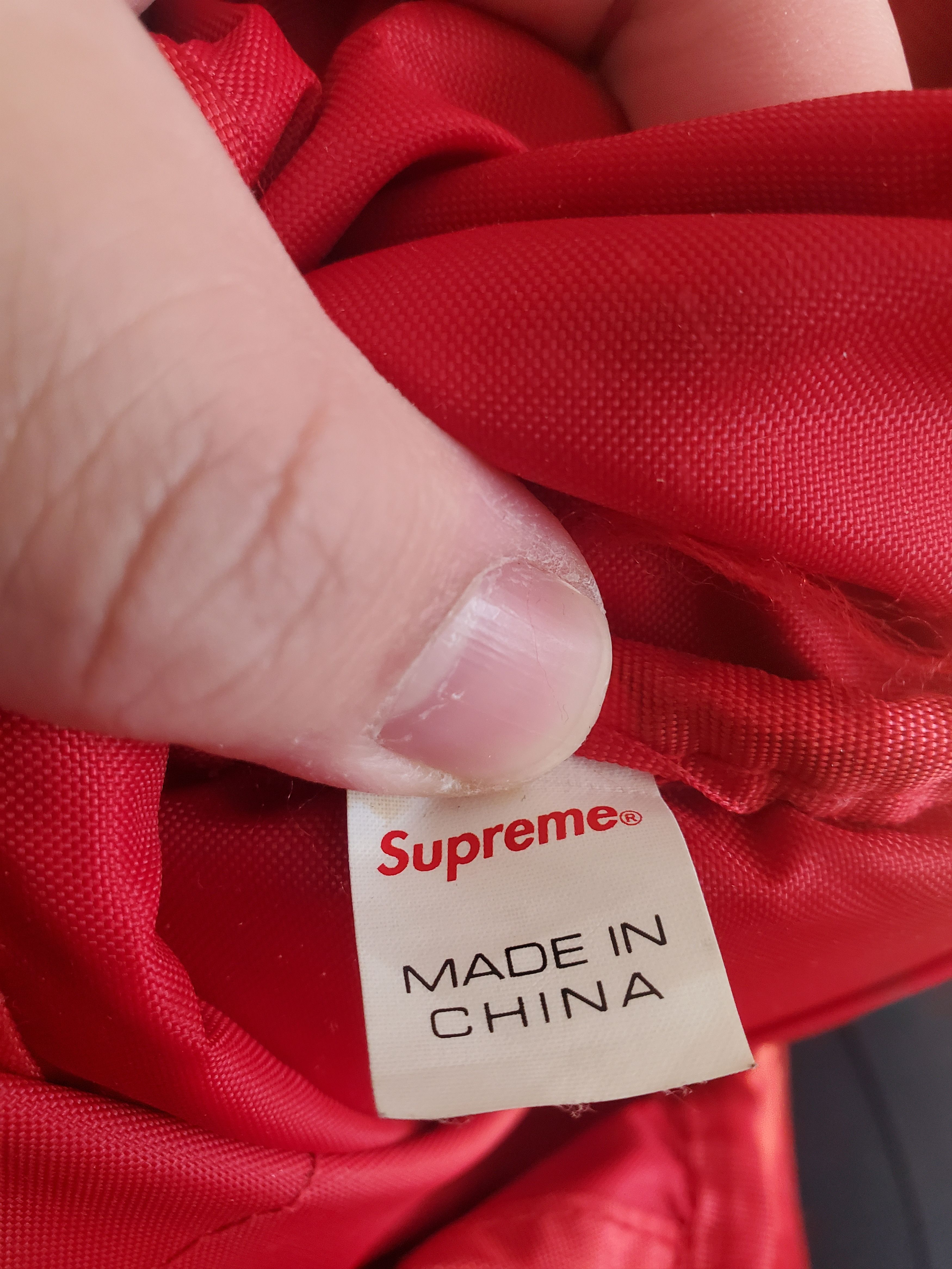 Supreme Supreme 3M Reflective Red Backpack Size ONE SIZE - 7 Thumbnail
