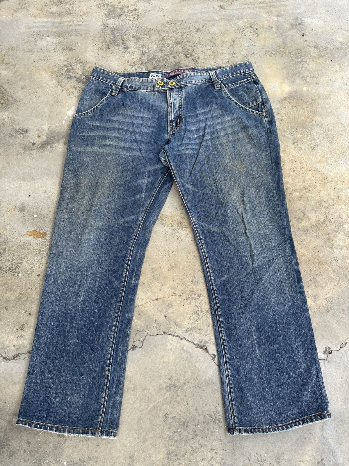 Christian Audigier Vintage Christian Audiger Denim Pant Size US 40 / EU 56 - 2 Thumbnail