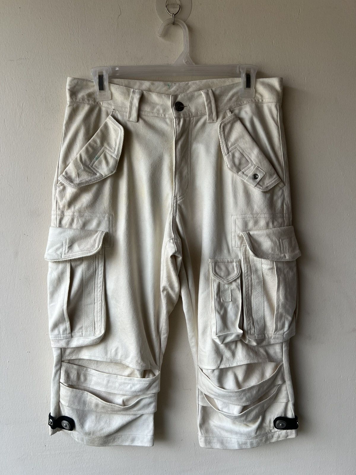 Tornado Mart Tornado Mart Gasmask Style 3 Quarter Cargo Trouser Pant Size US 29 - 7 Thumbnail