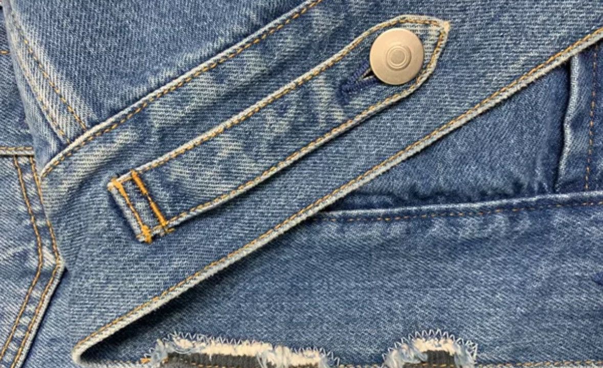 Maison Margiela MAISON MARGIELASS17 Short Edition Destruction Denim Jacket Size US M / EU 48-50 / 2 - 4 Thumbnail