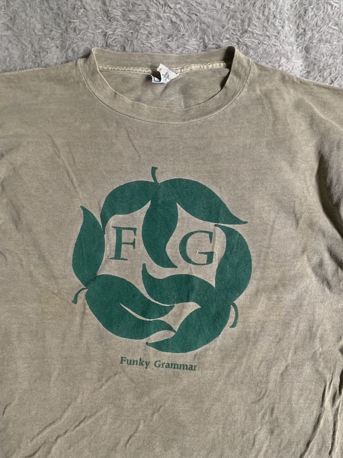 Japanese Brand × Rap Tees × Vintage Vintage 90s Very Rare Funky Grammar Unit Rap Tee Size US XL / EU 56 / 4 - 2 Thumbnail
