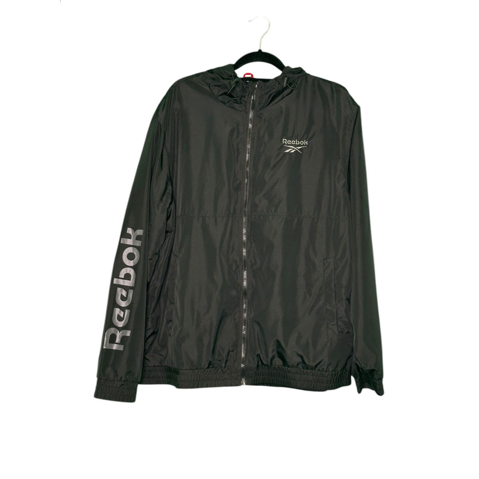 Reebok Reebok windbreaker full zipper hoodie jacket Size XXL Size US XXL / EU 58 / 5 - 8 Thumbnail