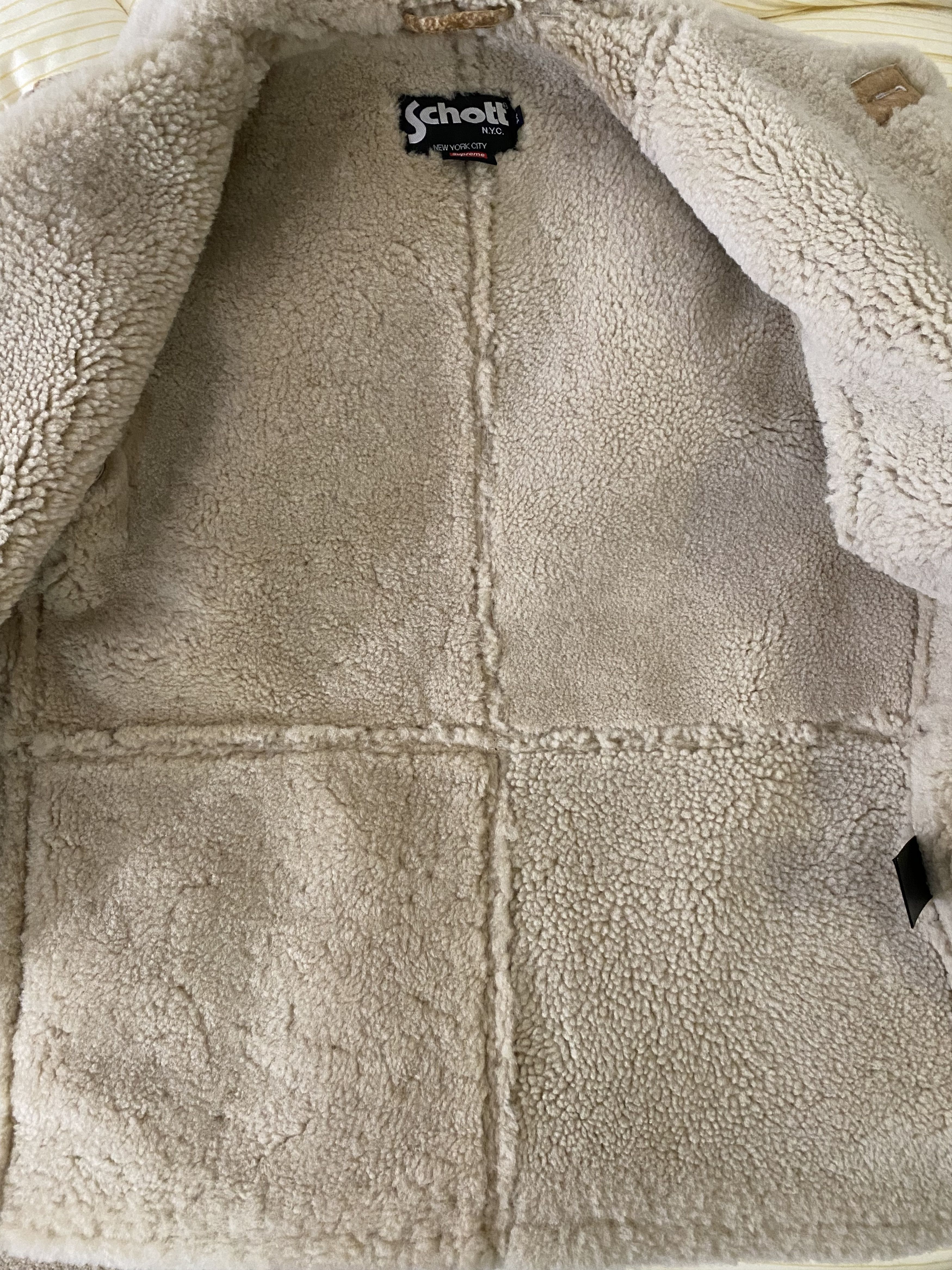 Supreme Supreme Schott Shearling Coat Size US M / EU 48-50 / 2 - 8 Thumbnail
