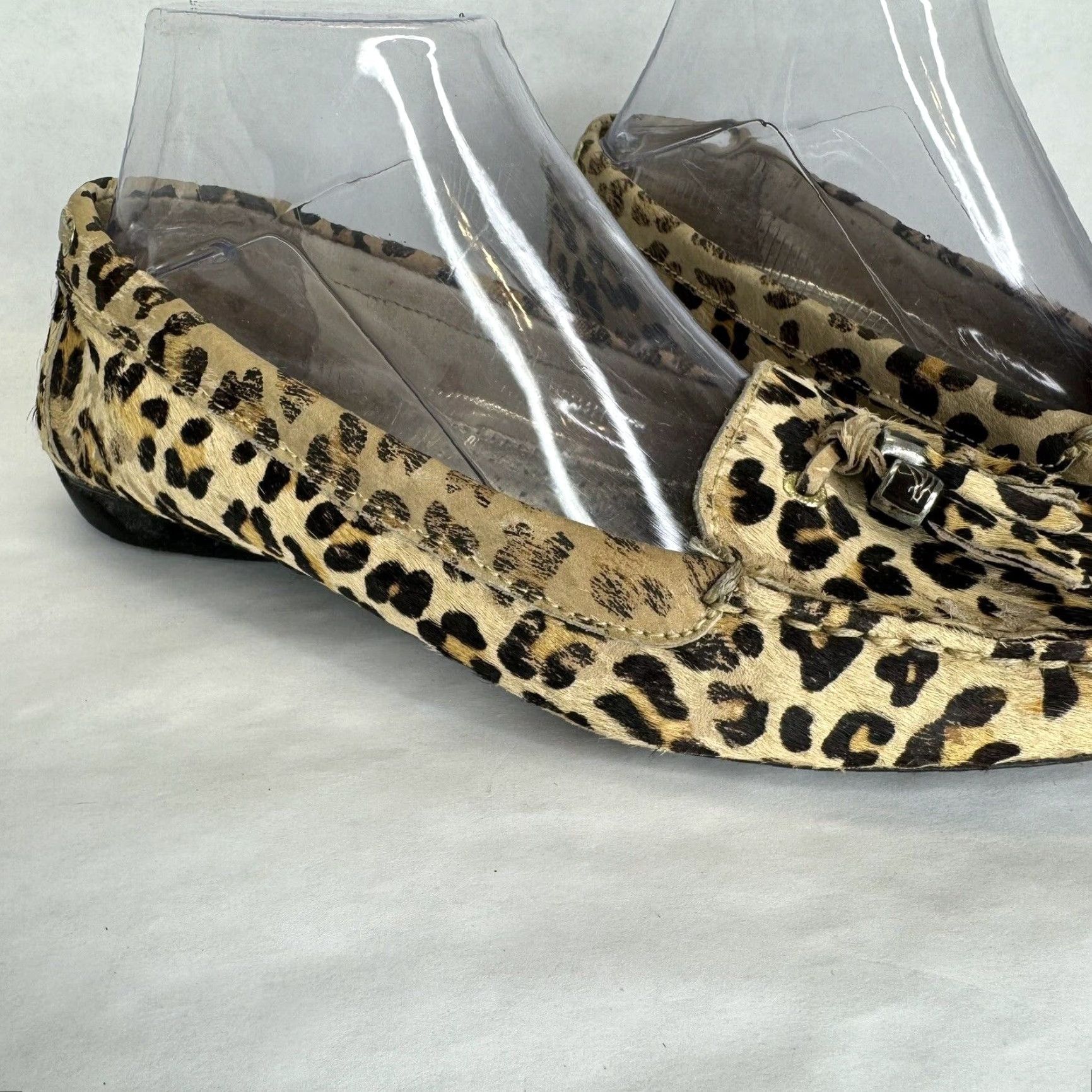 Sperry Sperry Top Sider Shoes Womens 7M Brown Leopard Calf Hair Tassel Leather Size M / US 6-8 / IT 42-44 - 7 Thumbnail