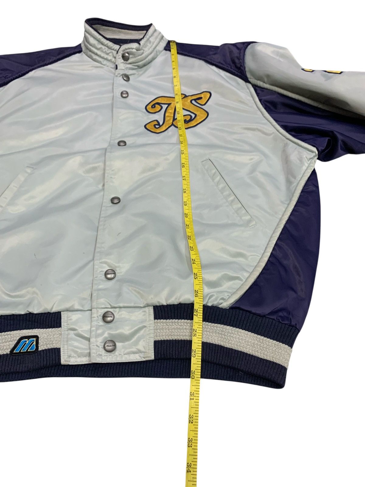 Mizuno Vintage 90's Mizuno JS "25" Button Ups Baseball Jacket Size US XL / EU 56 / 4 - 11 Thumbnail