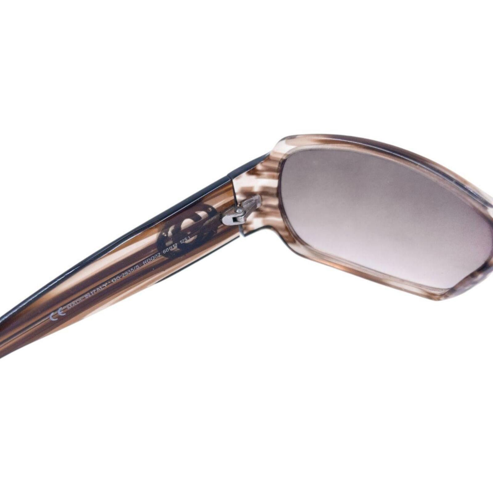Gucci Vintage 2000s Gucci By Tom Ford Pattern Sunglasses Size ONE SIZE - 6 Thumbnail