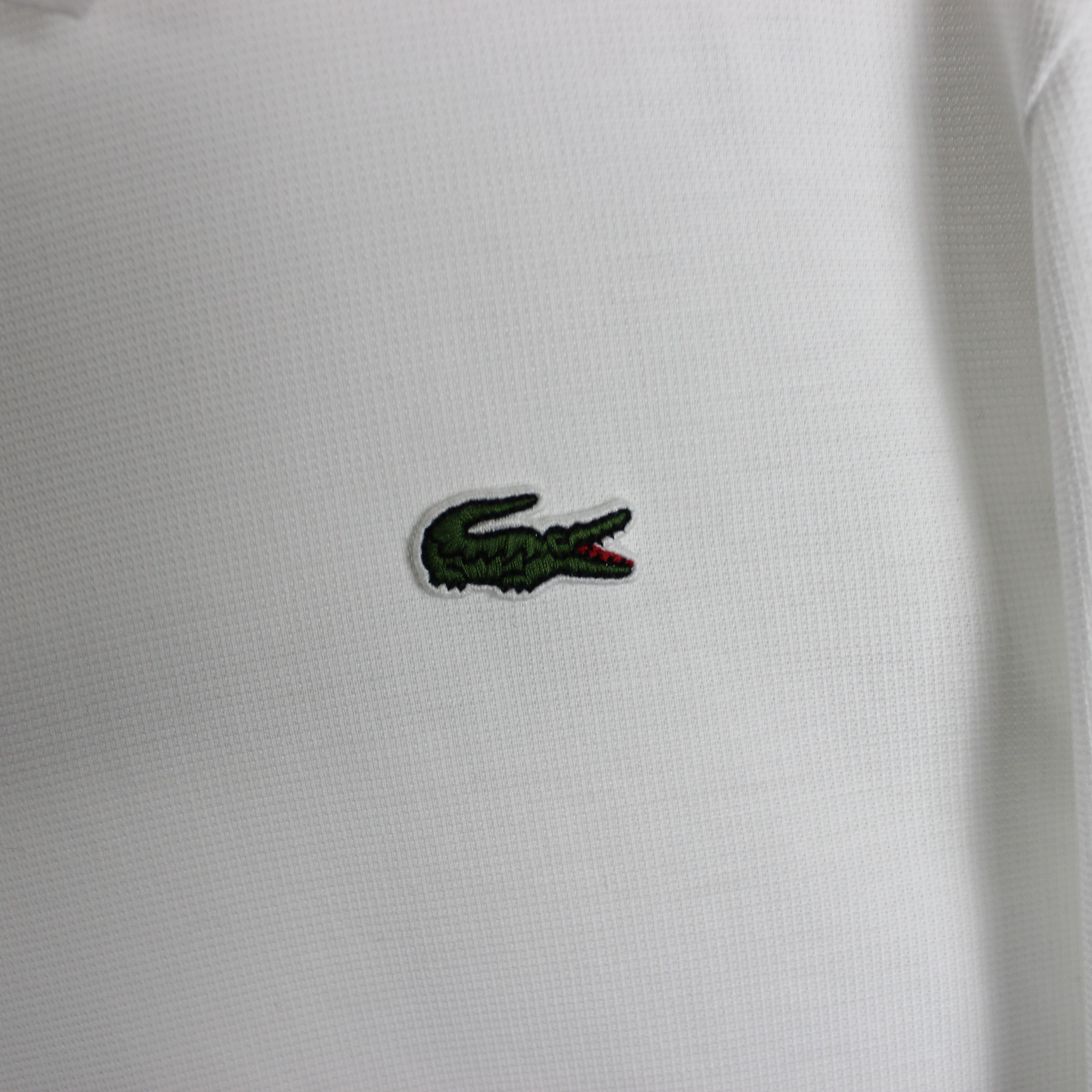 Lacoste Lacoste long sleeve men polo shirt L XL white Size US XL / EU 56 / 4 - 5 Thumbnail