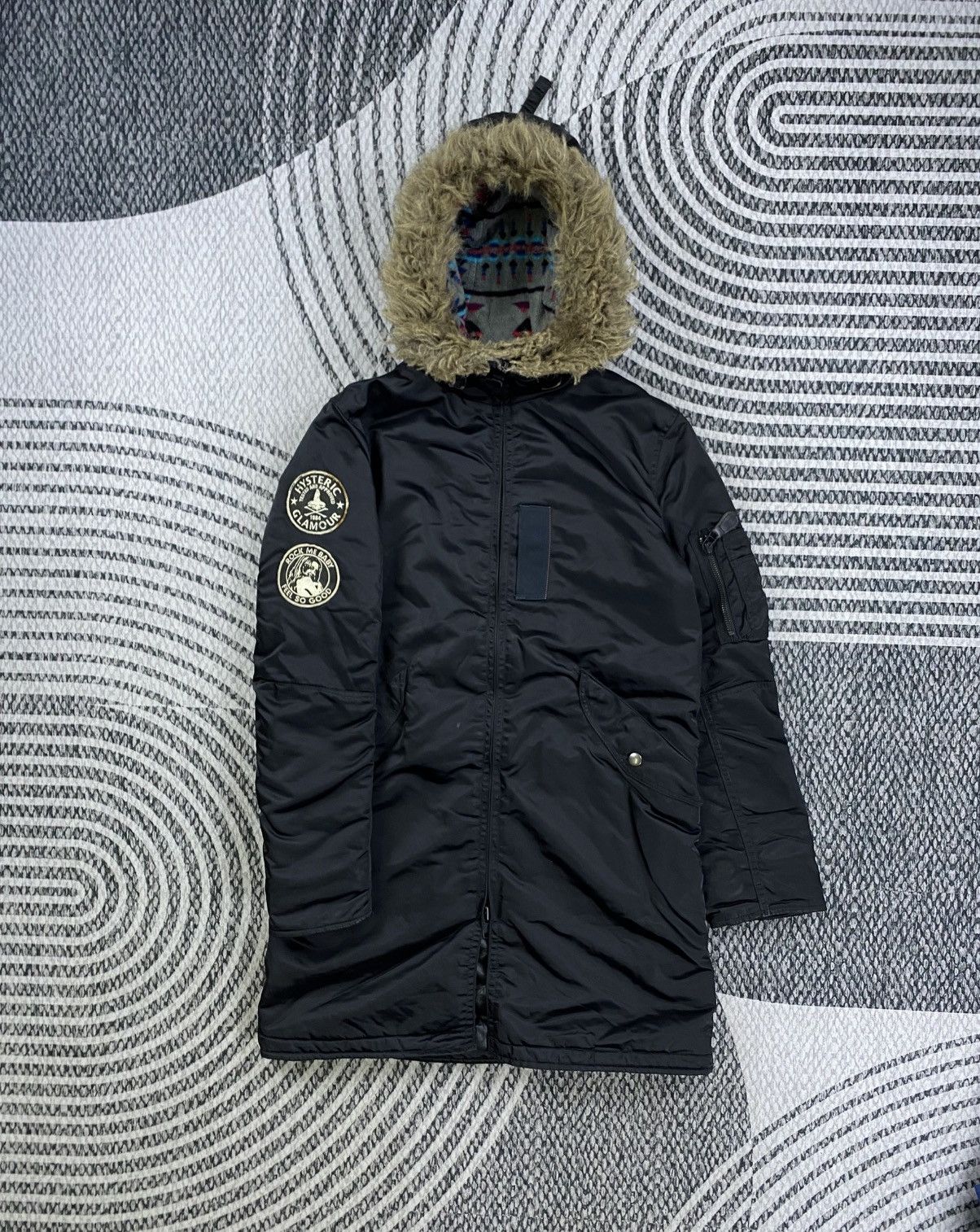 Hysteric Glamour Hysteric Glamour Faux Fur Hooded Parka Jacket Size US S / EU 44-46 / 1 - 1 Thumbnail