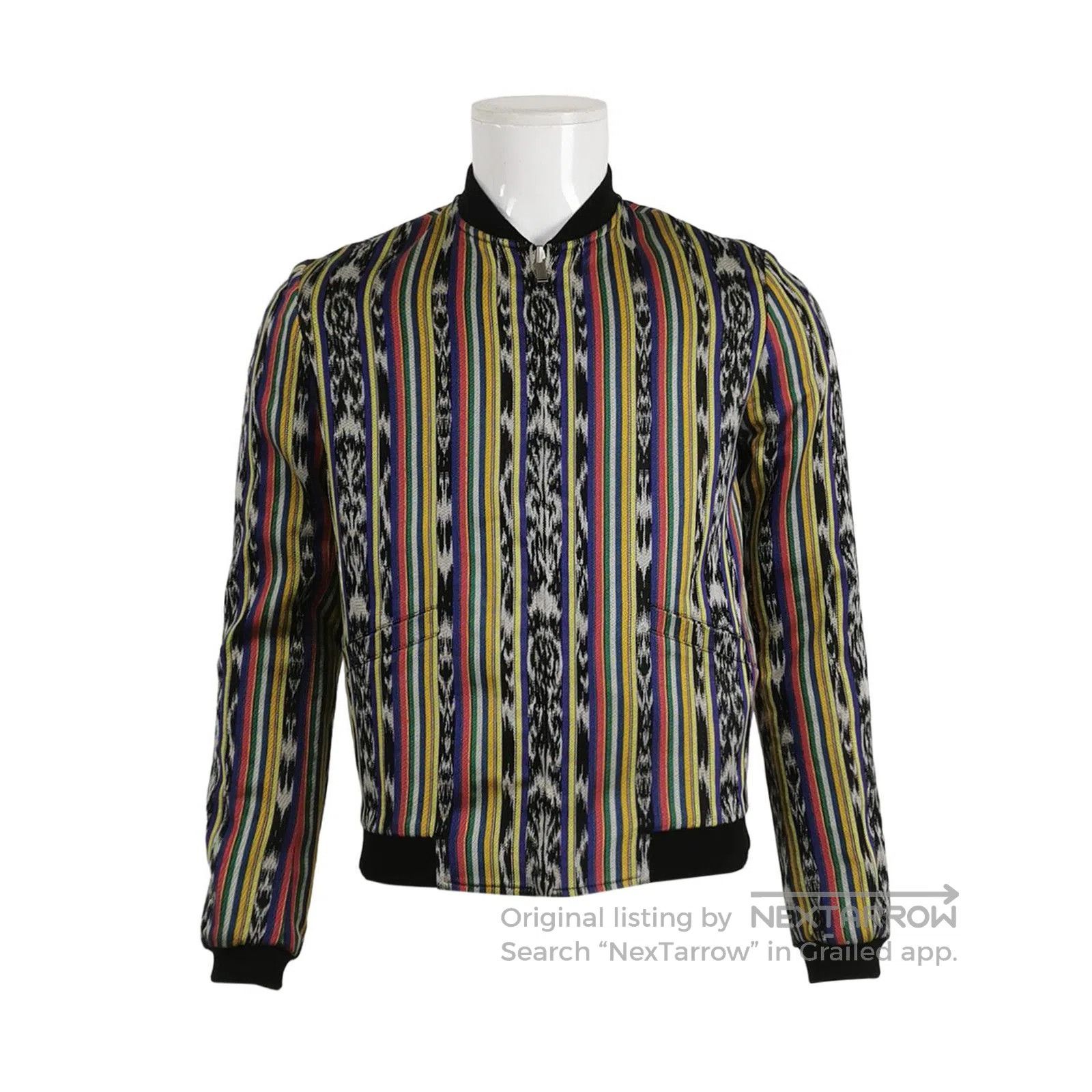 Saint Laurent Paris Saint Laurent M Cotton Single-Breasted Lapel Coat. Size US M / EU 48-50 / 2 - 1 Thumbnail
