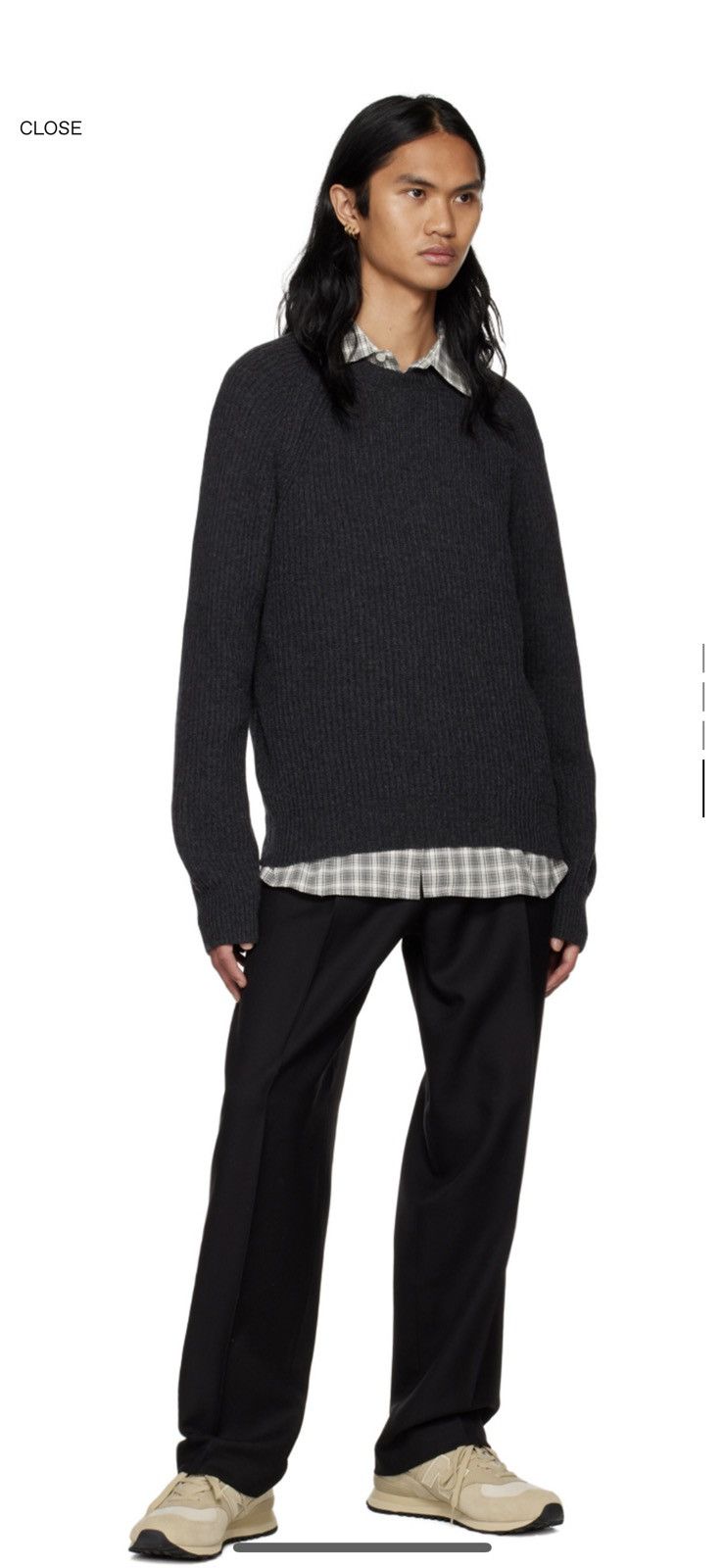 Mfpen Gray Ordinary Sweater Size US L / EU 52-54 / 3 - 1 Thumbnail