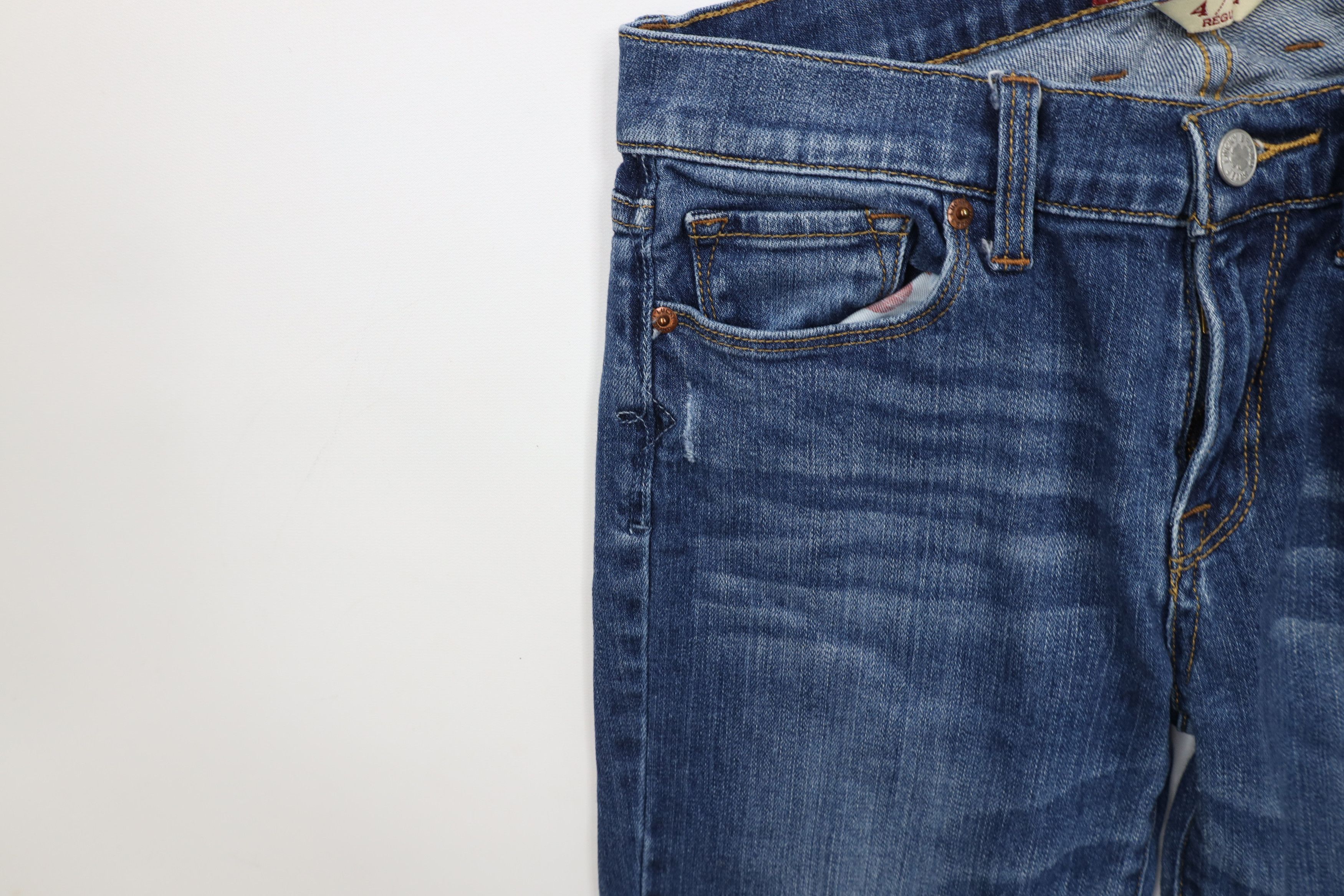 Lucky Brand × Vintage Vintage Y2K Lucky Brand Sofia Straight Leg Denim Jeans Size 27" / US 4 / IT 40 - 8 Thumbnail
