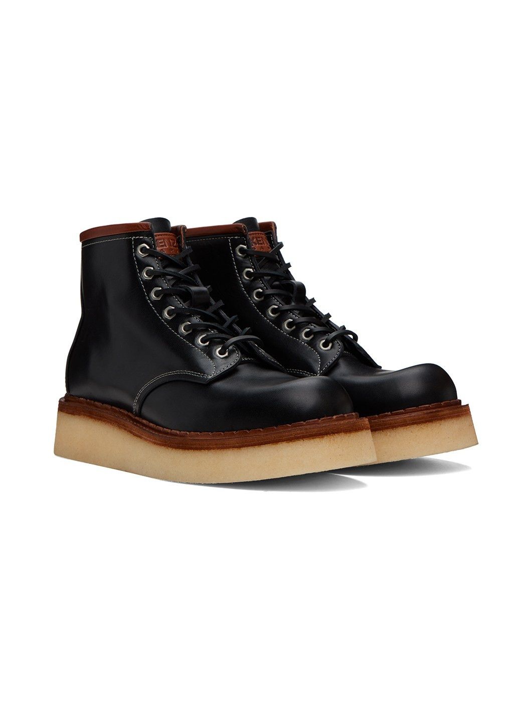 Kenzo o1y1025 Ankle Boots in Black Size US 5 / IT 35 - 3 Thumbnail