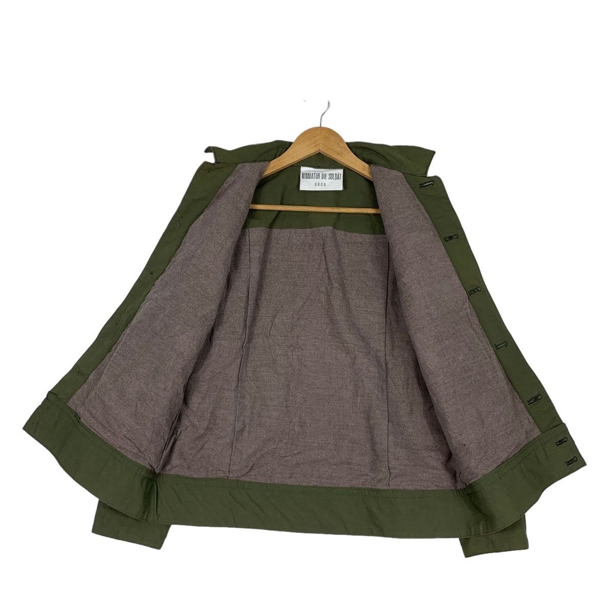 Vintage MINNIATUR DIE SOLDAT Military Army 4 Pocket Jacket #1046-C47 Size US S / EU 44-46 / 1 - 11 Thumbnail